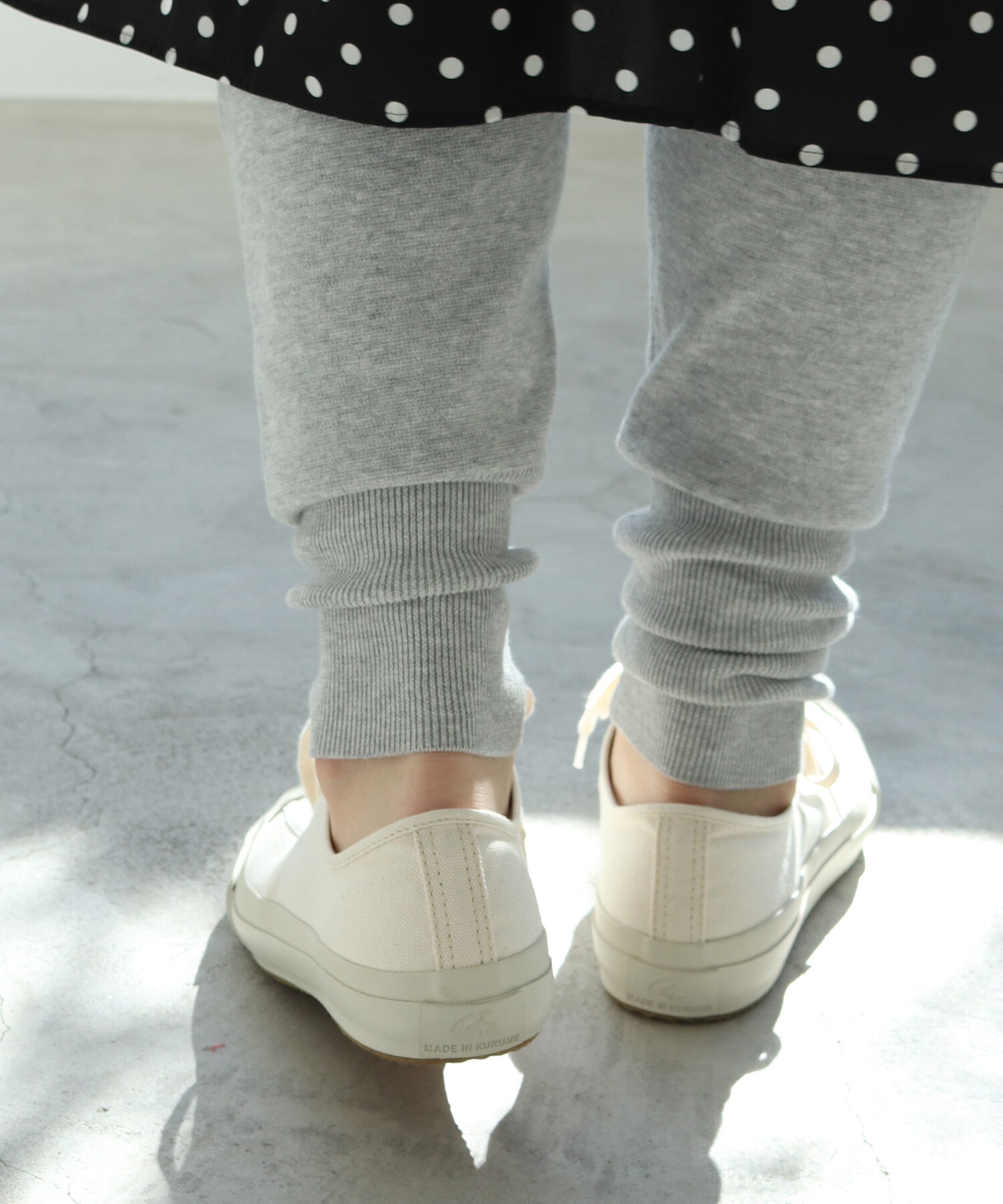 AMBIDEX Store 14G halfmilano knit pants(F キナリ): yuni