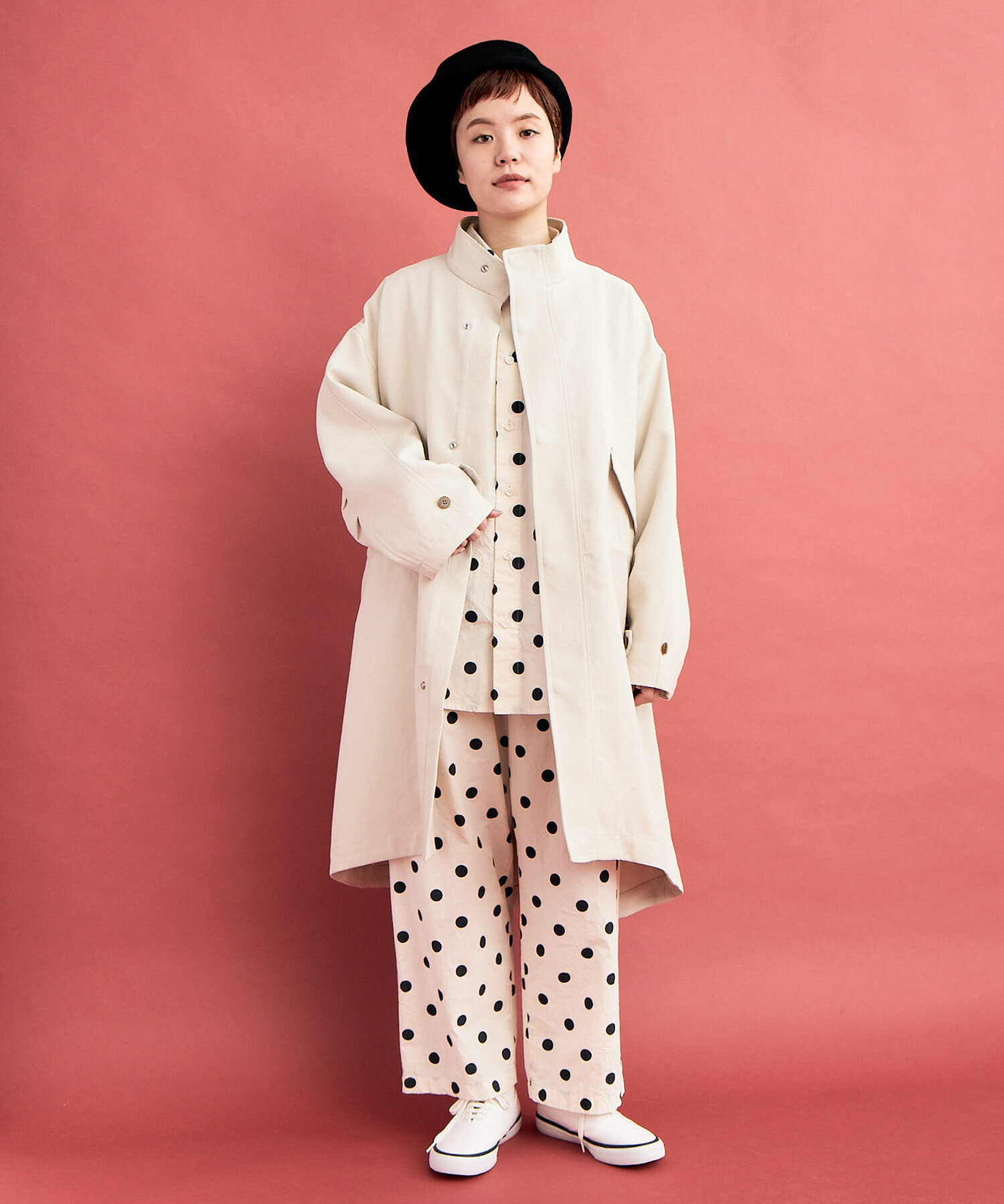 AMBIDEX Store ○DICROS AIRO FEILD ジャケットコート(F IVORY): buoybuoy