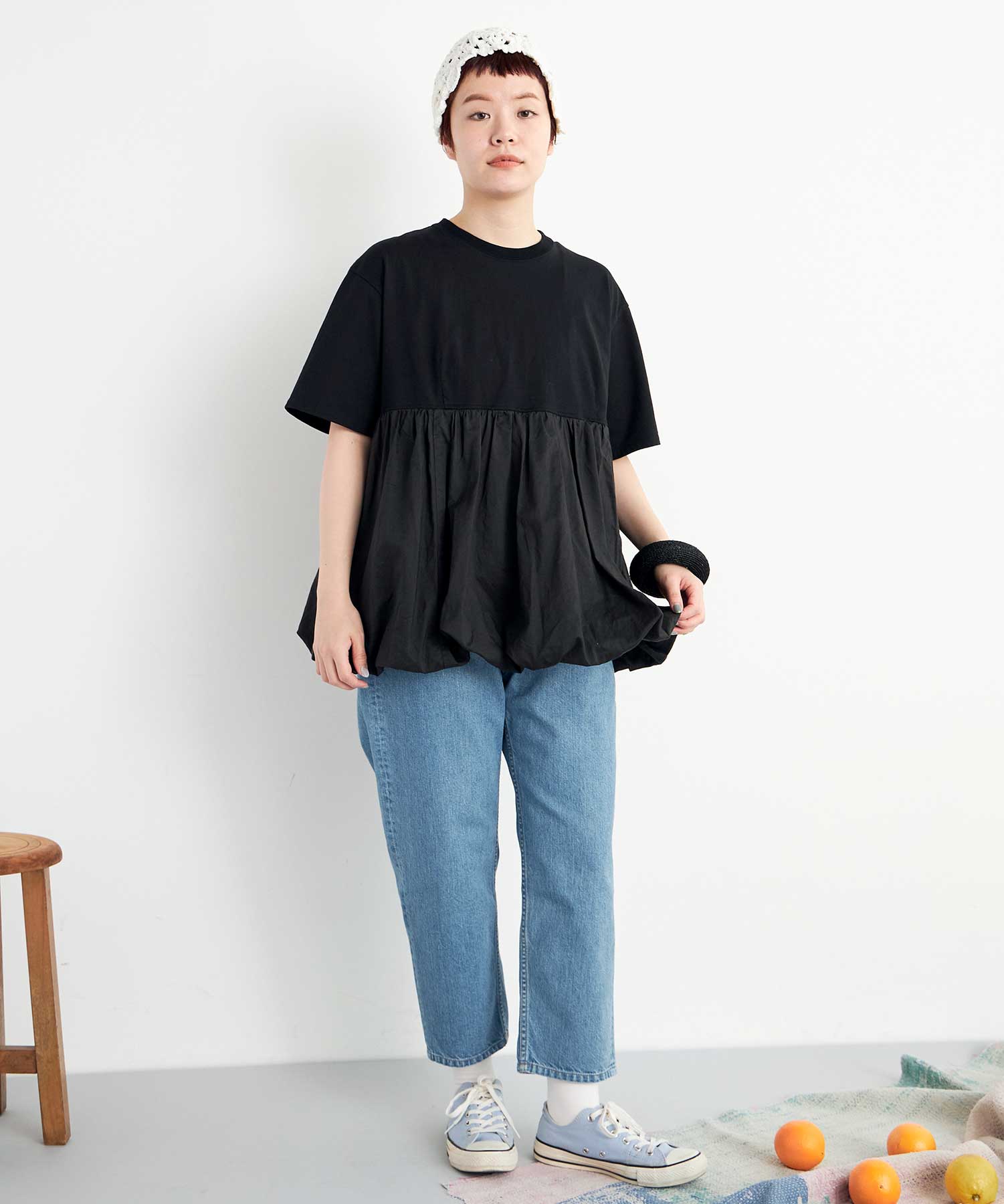 Tシャツ・カットソー BALLOON T-SHIRT L16 HAPPY BIRTHDAY T-SHIRT（Tシャツ/カットソー）｜LARTIGENT