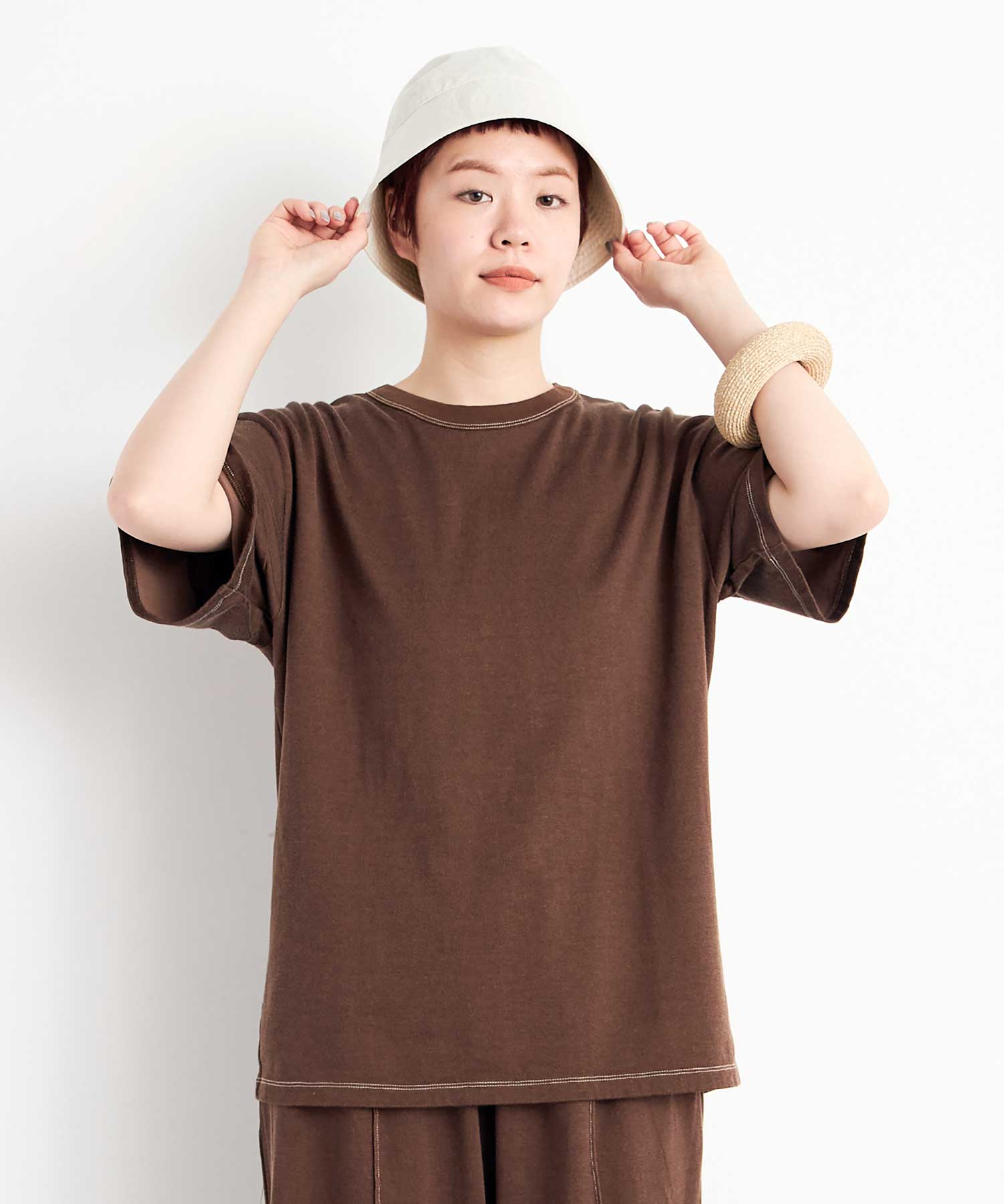 Tシャツ・カットソー Rabanne FW23 l mesh T-shirt (23AXTO639CO0481 M094) Men's Logo T-shirt with metallic effects | Blue | Diesel