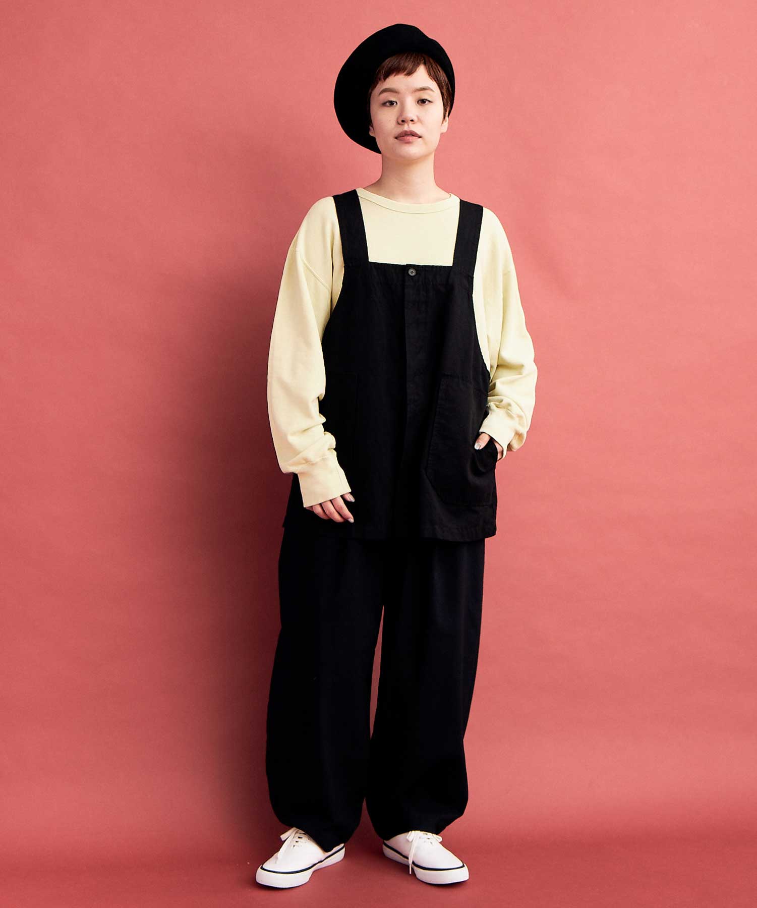 AMBIDEX Store △shrink T/W WOOL CURVE スラックス(F DEEP NAVY