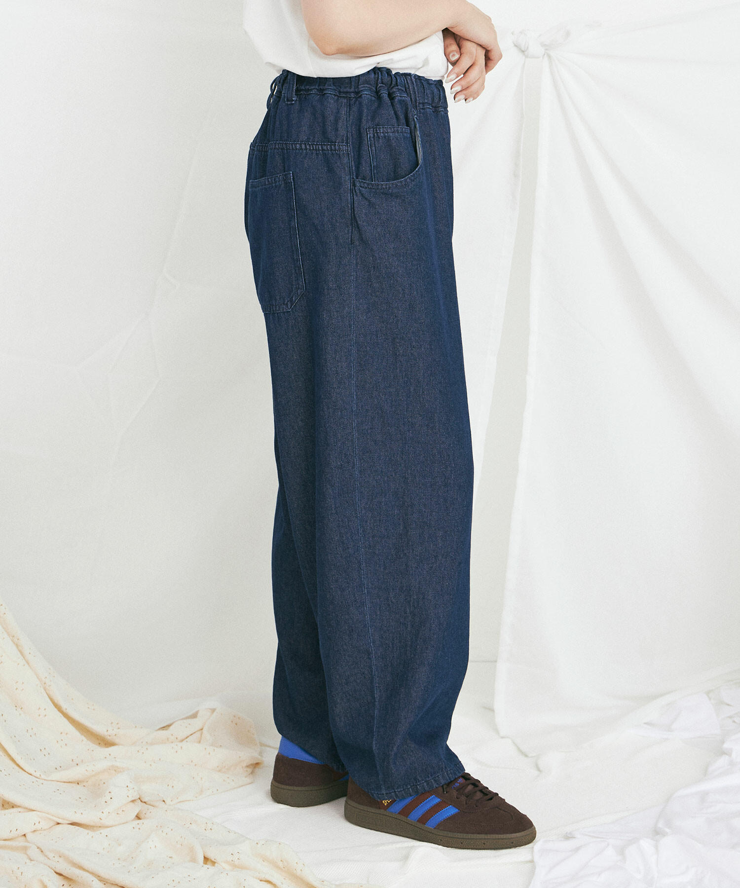 AMBIDEX Store ROPE DENIM 5pocket EASY パンツ(F INDIGO): buoybuoy