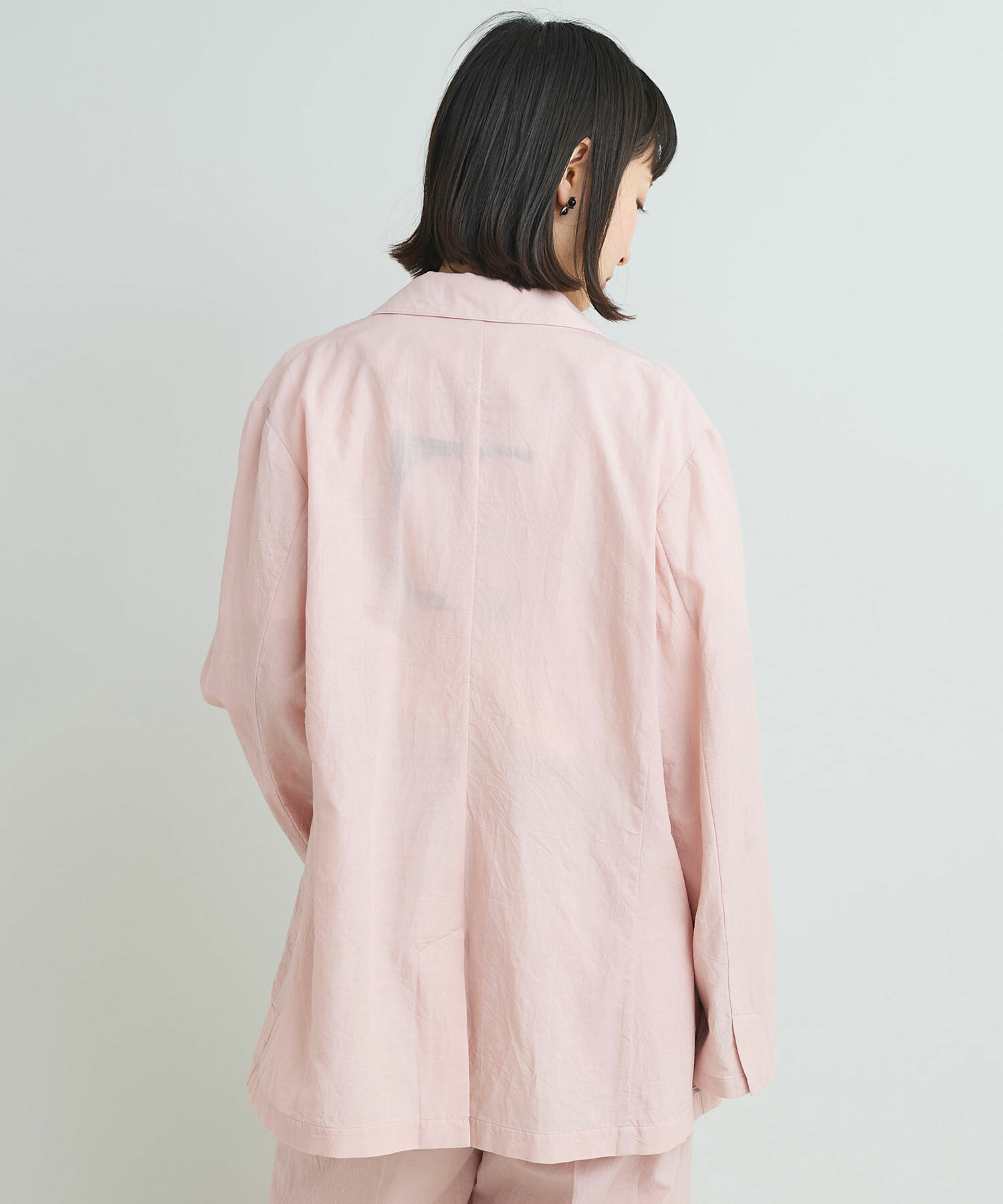 jilsander コットンジャケット ピンク ジェイダ GYDA ノースリーブジャケット （ピンク