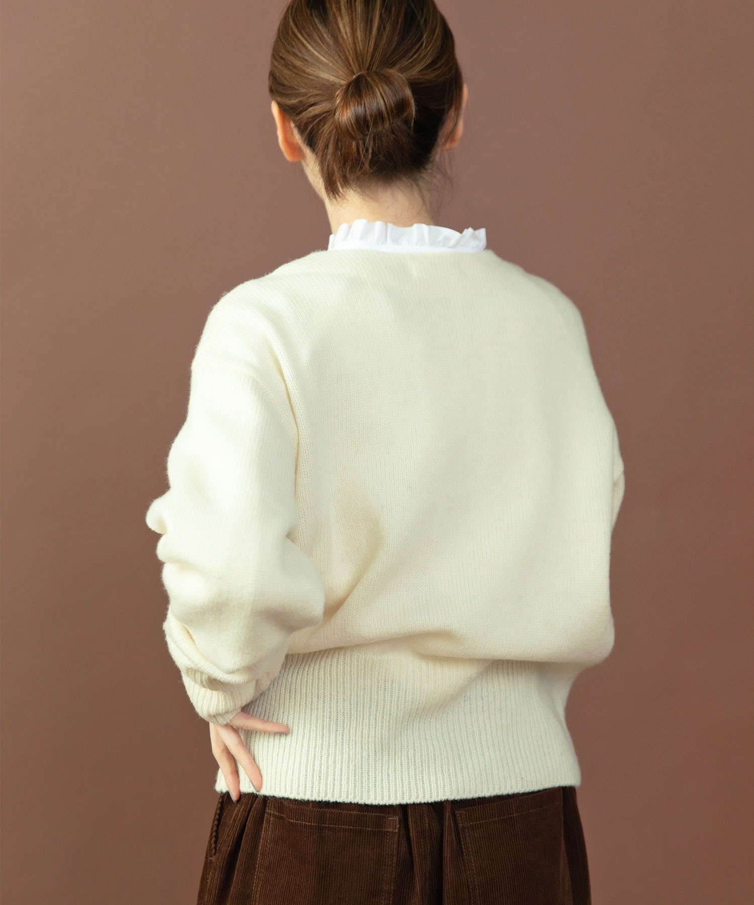 15Chloe3ページ AMBIDEX Store ○3インターシャ カレッジニットプルオーバー(F