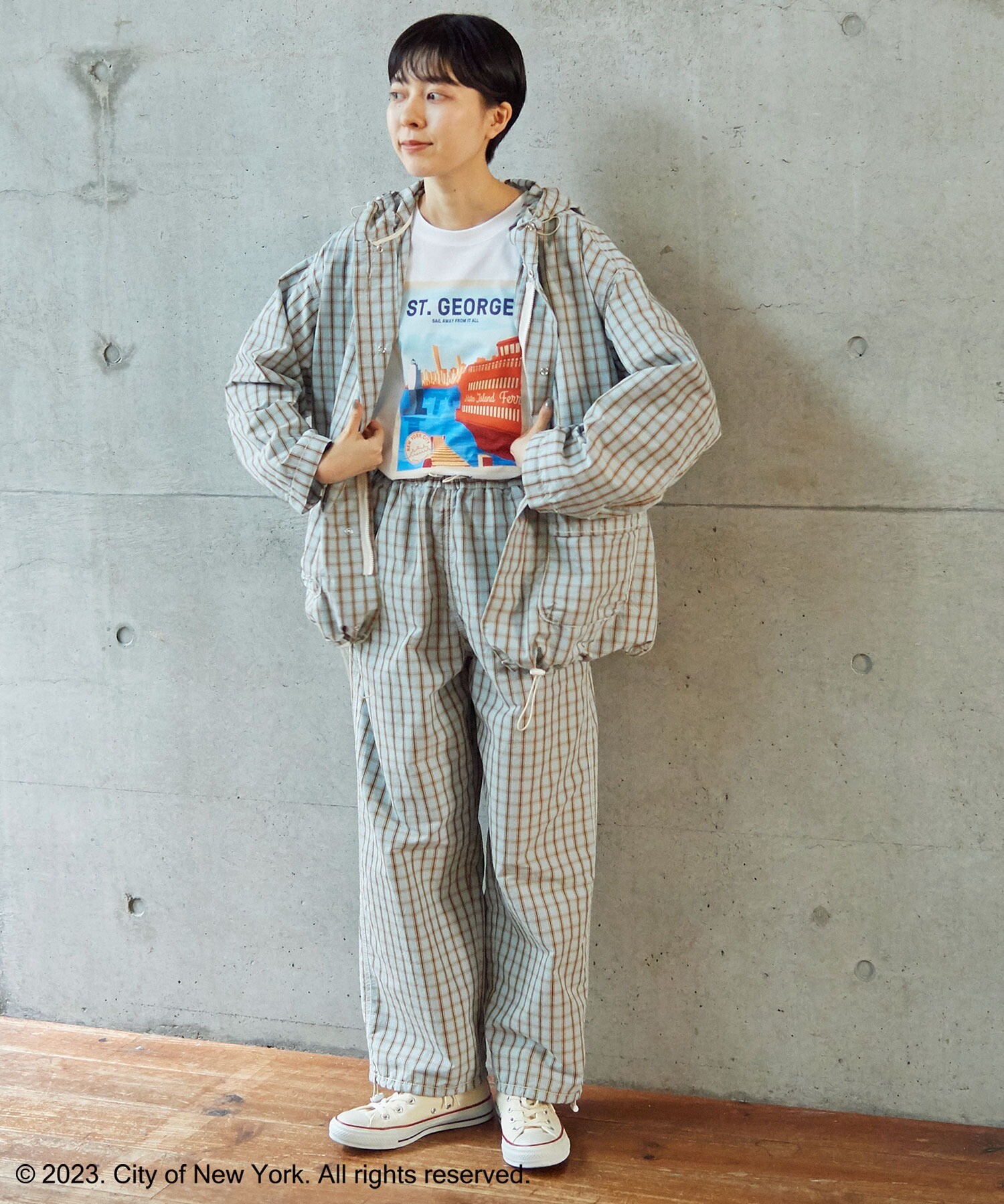 モデル 158cm