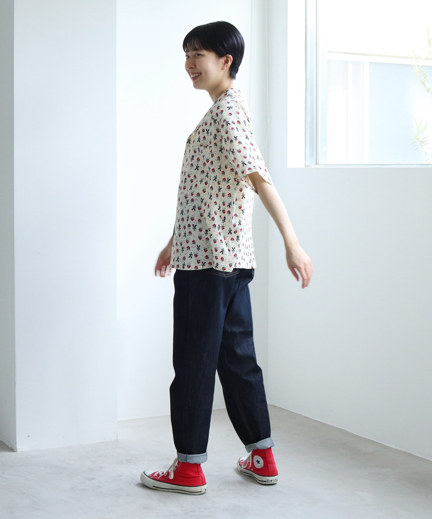 モデル 159cm 着用サイズ:M