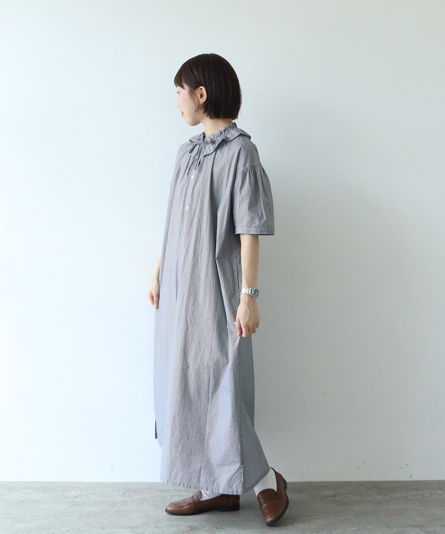 AMBIDEX Store ○【WEB限定】チェック/ストライプ ギャザーリボン