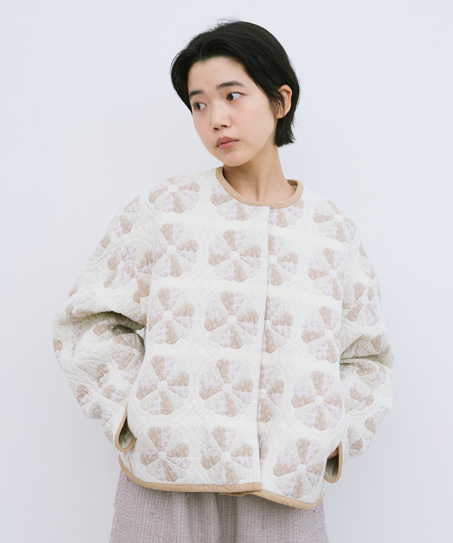 AMBIDEX Store 【予約販売】patchwork quilt jacquard ジャケット(F
