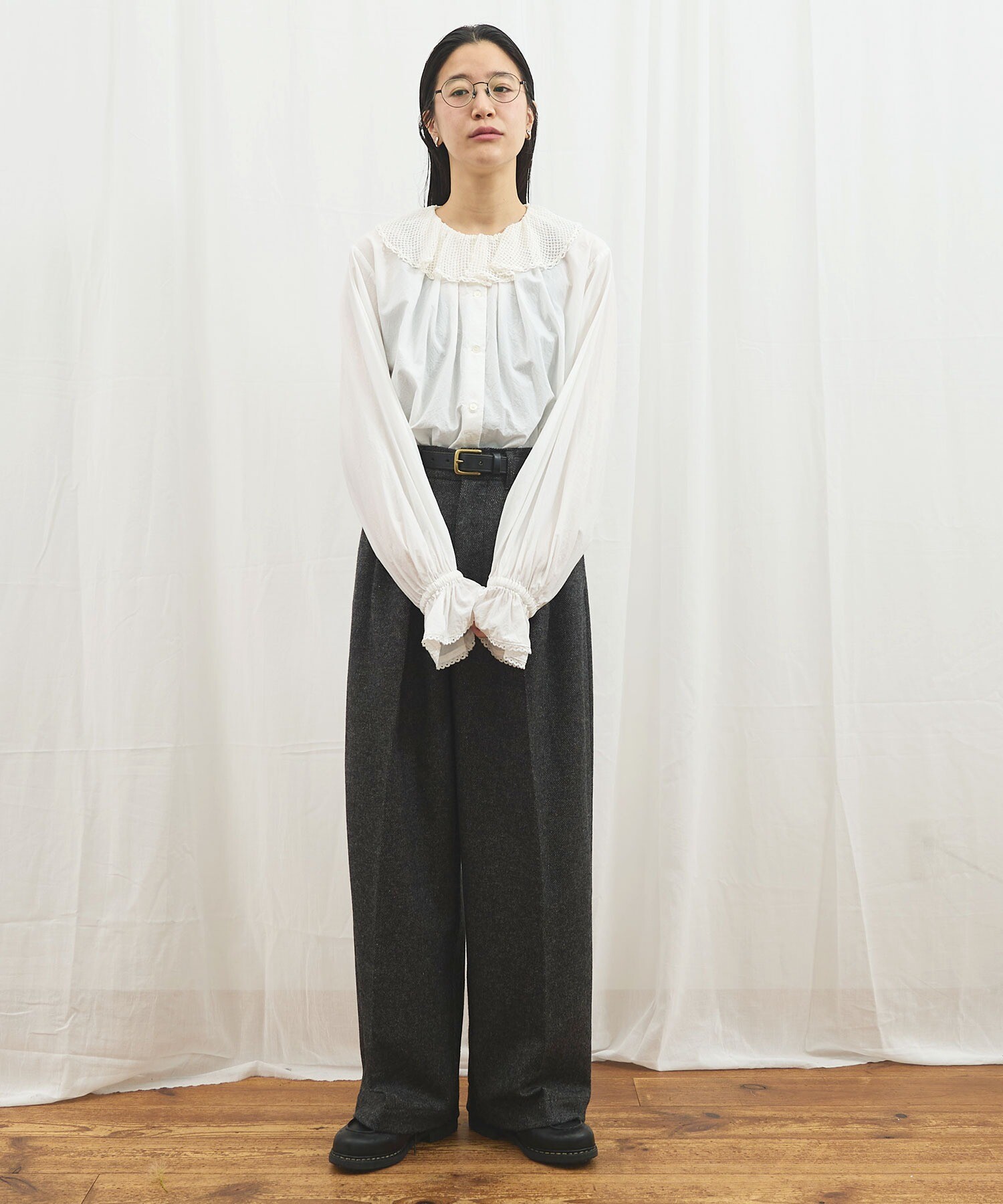 AMBIDEX Store 〇Kitty blouse(F シロ): l'atelier du savon