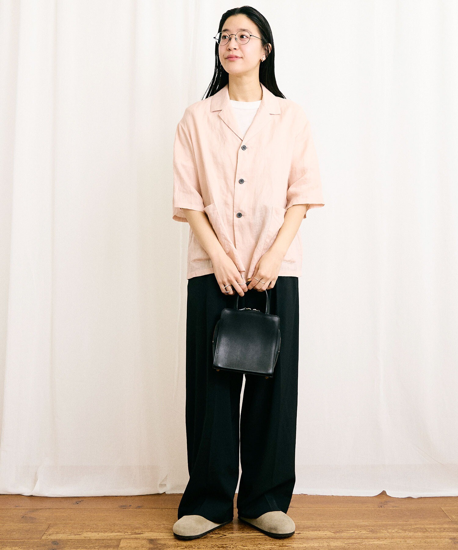 fig London（フィグロンドン）の「LINEN summer shirt（シャツ