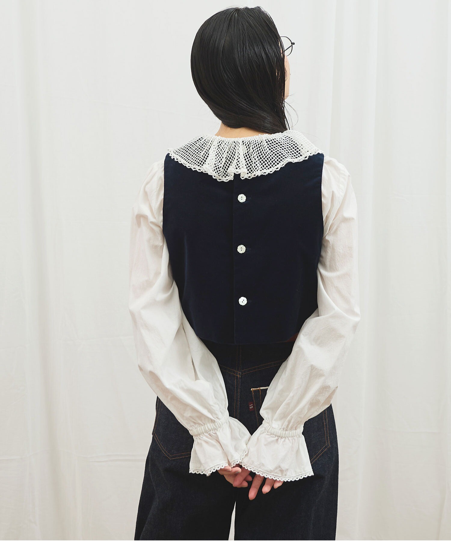 AMBIDEX Store 〇VELVET vest(F クロ): l'atelier du savon