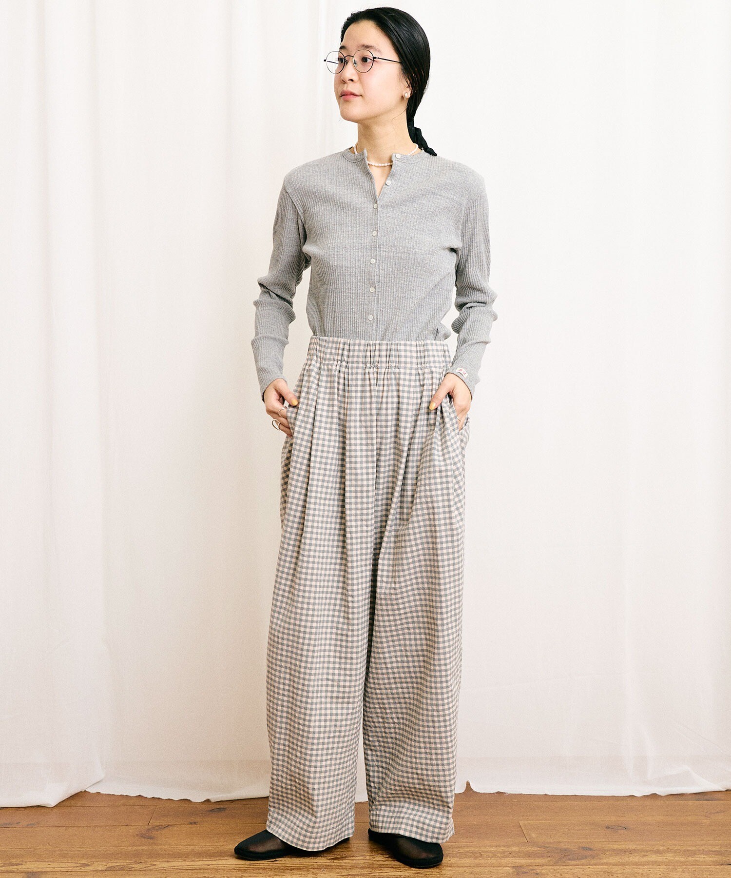 AMBIDEX Store 〇commm pants(F チェック): l'atelier du savon