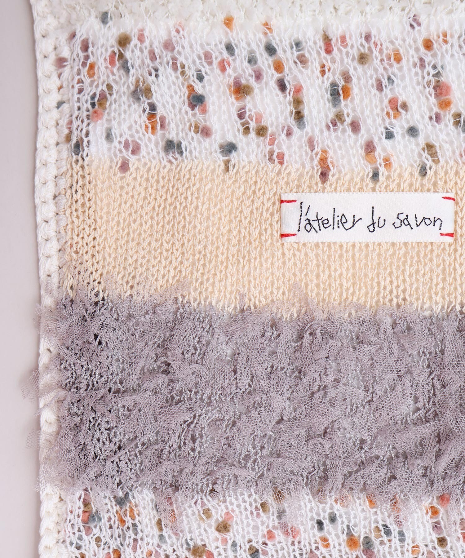 lily 同梱 AMBIDEX Store 【予約販売】〇ぽつぽつ糸のcraft knitバッグ(F