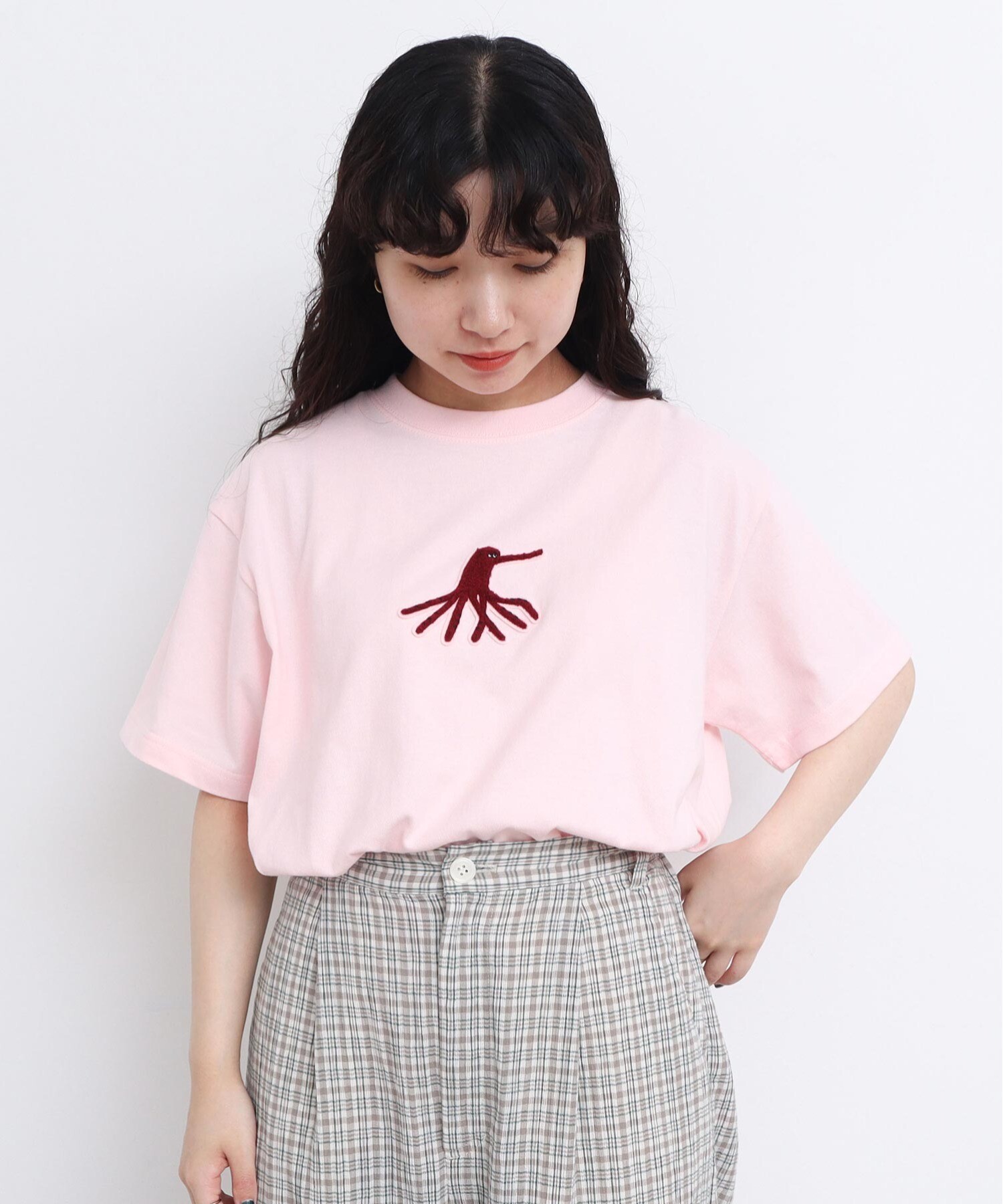 アド　Ado 青いバラ刺繍 Tシャツ　 XL 　会場限定　厚手　白　薔薇 Ado × 9090 Blue Rose Shirts – YZ