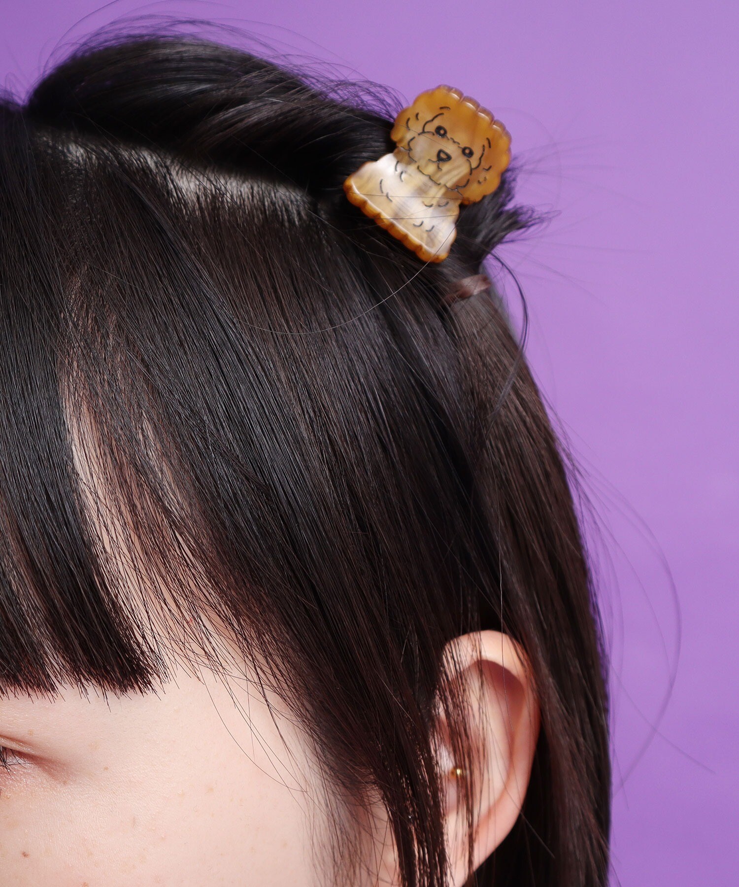 AMBIDEX Store ○dogs ミニ ヘアクリップ(F マルチ99): l'atelier du savon