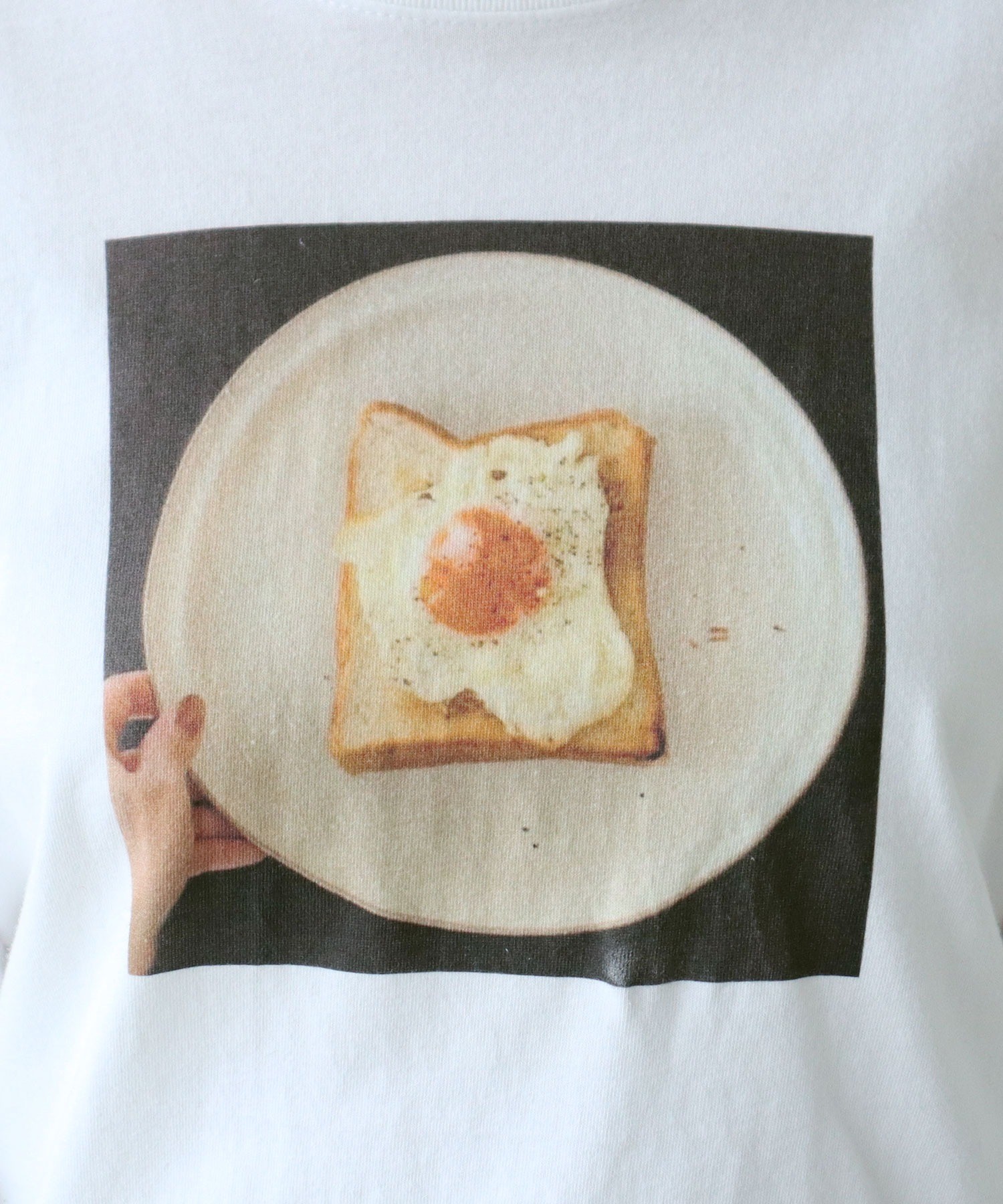AMBIDEX Store ○【WEB限定】Fried Egg Toast Tシャツ(F シロ): PAR ICI