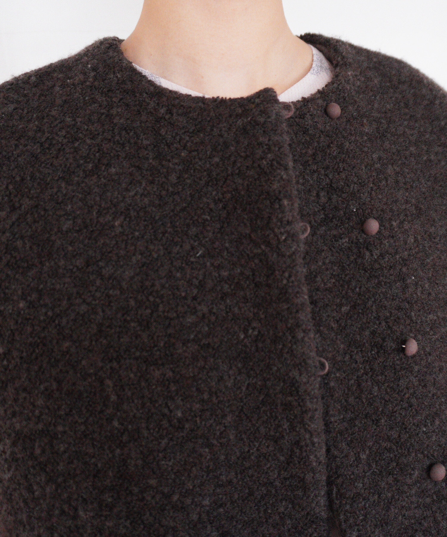 AMBIDEX Store 〇flower dot quilt jacquard ショートリバーシブル