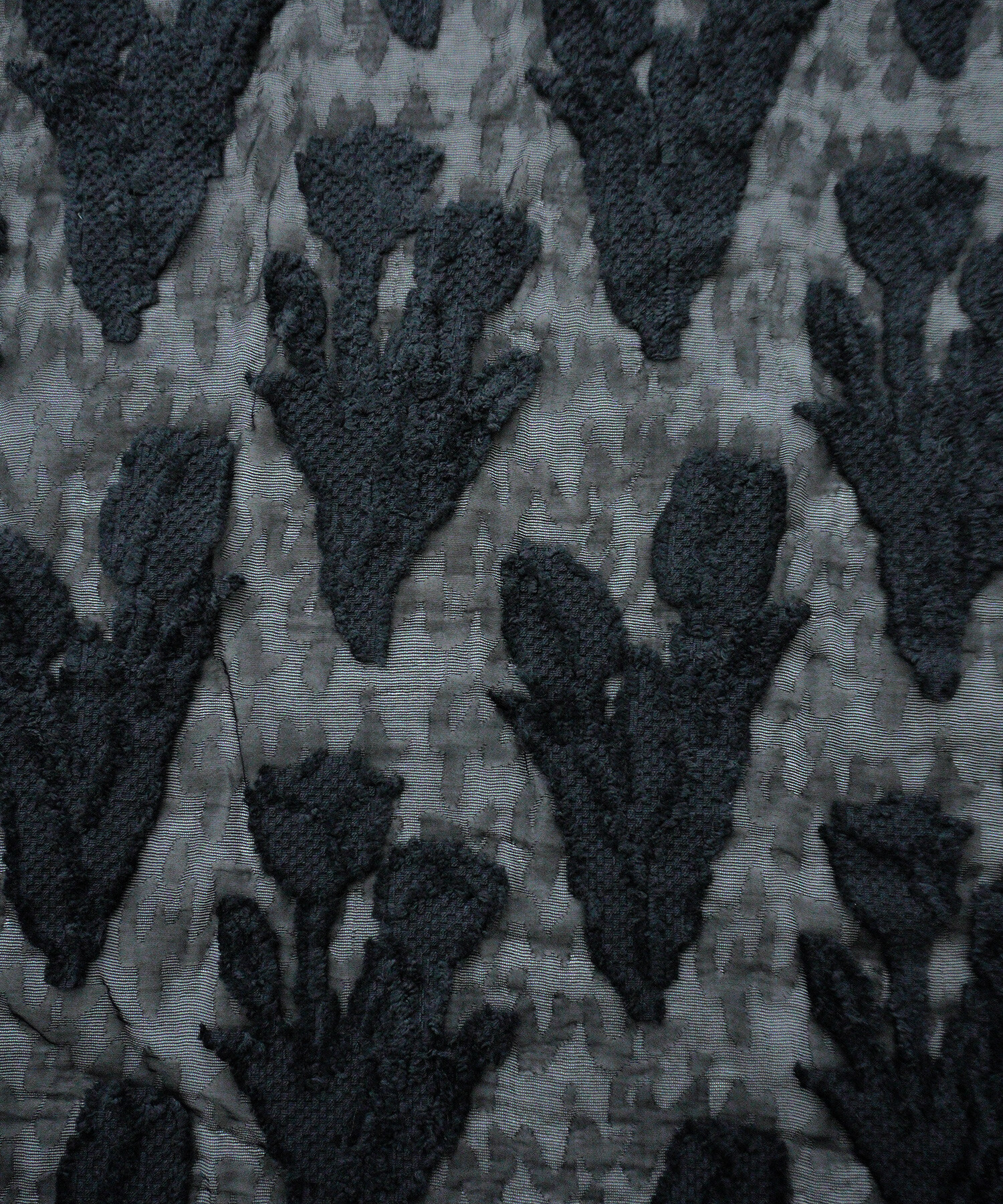 AMBIDEX Store △〇tulip lace jacquard スカート(F クロ): FLAT