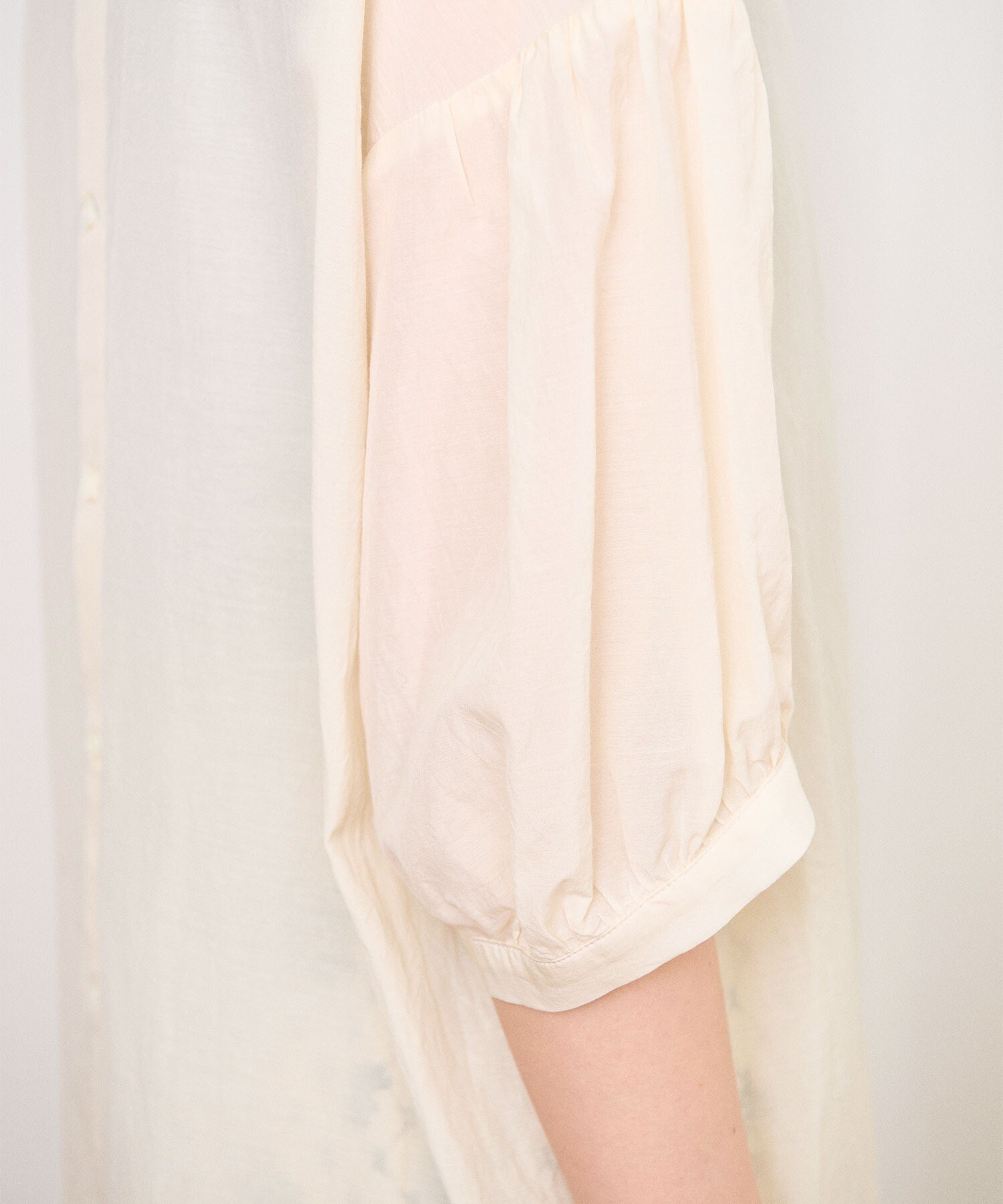 AMBIDEX Store 【予約販売】〇Cotton cupra washer Annie blouse AMBIDEX Store 【予約販売】〇Cotton cupra washer Annie blouse