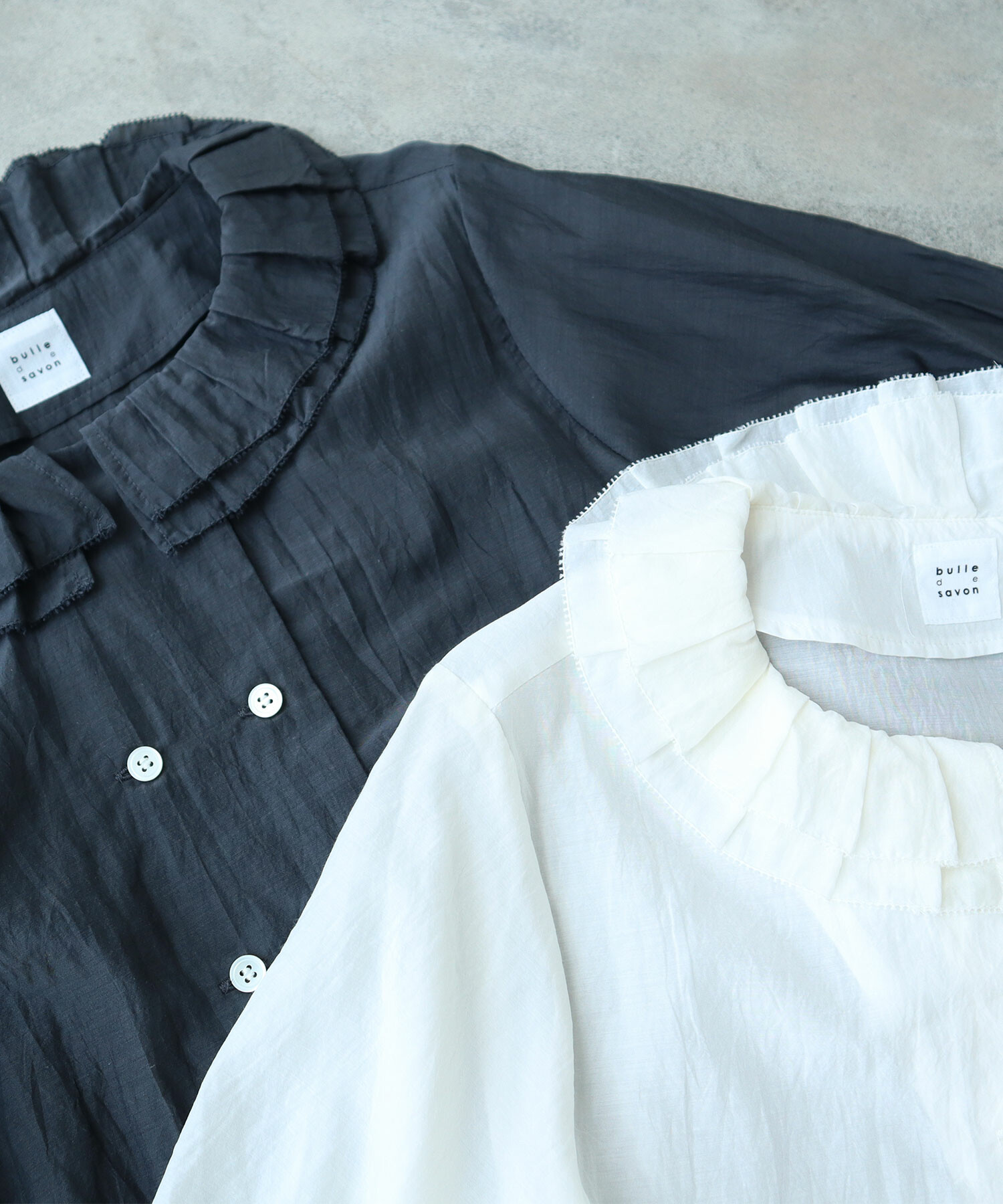 ビュルデサボン　bulle de sabon yuni ブラウス 楽天市場】セールyuni（ユニ） wash linen スクエアブラウス BL
