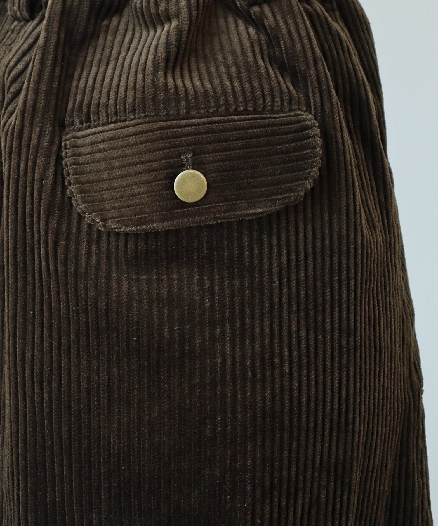 AMBIDEX Store ○6Wコーデュロイ パッチポケットロングスカート(F