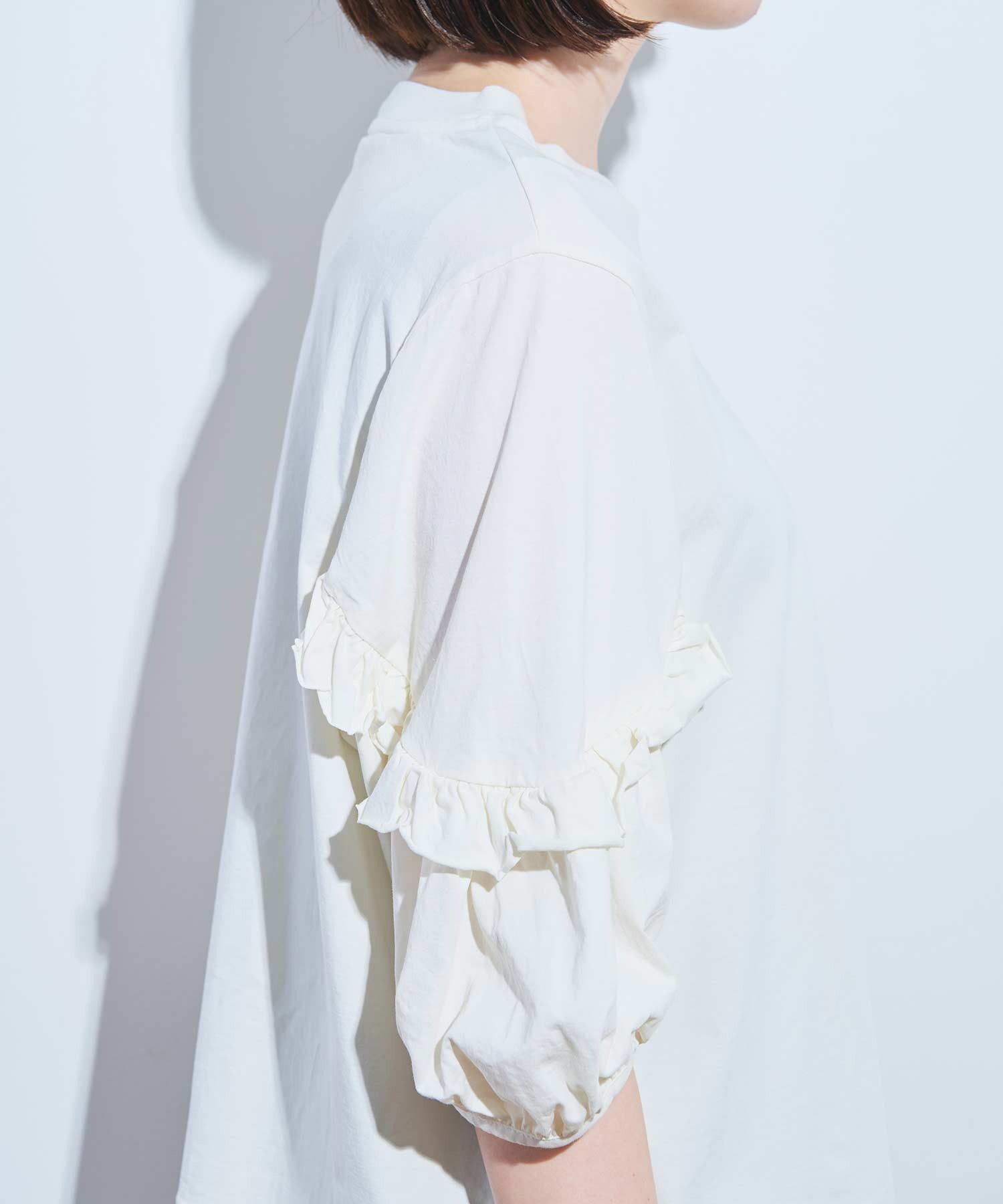baco様 Tシャツ白、ドロストシャツ白 目玉蛾～ヘラクレスサン～ / WitchAccessory Lilith