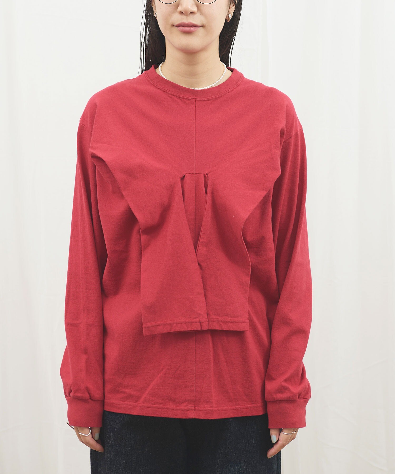 ★akemi様確認用★ アシメフリルトップス【UV/接触冷感/洗濯機洗い可】（カットソー