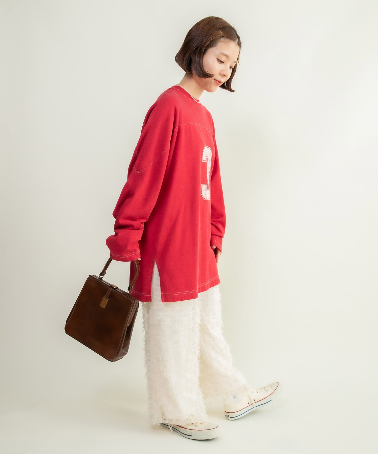 AMBIDEX Store ○○Football Refine Jersey フットボールロンT(F