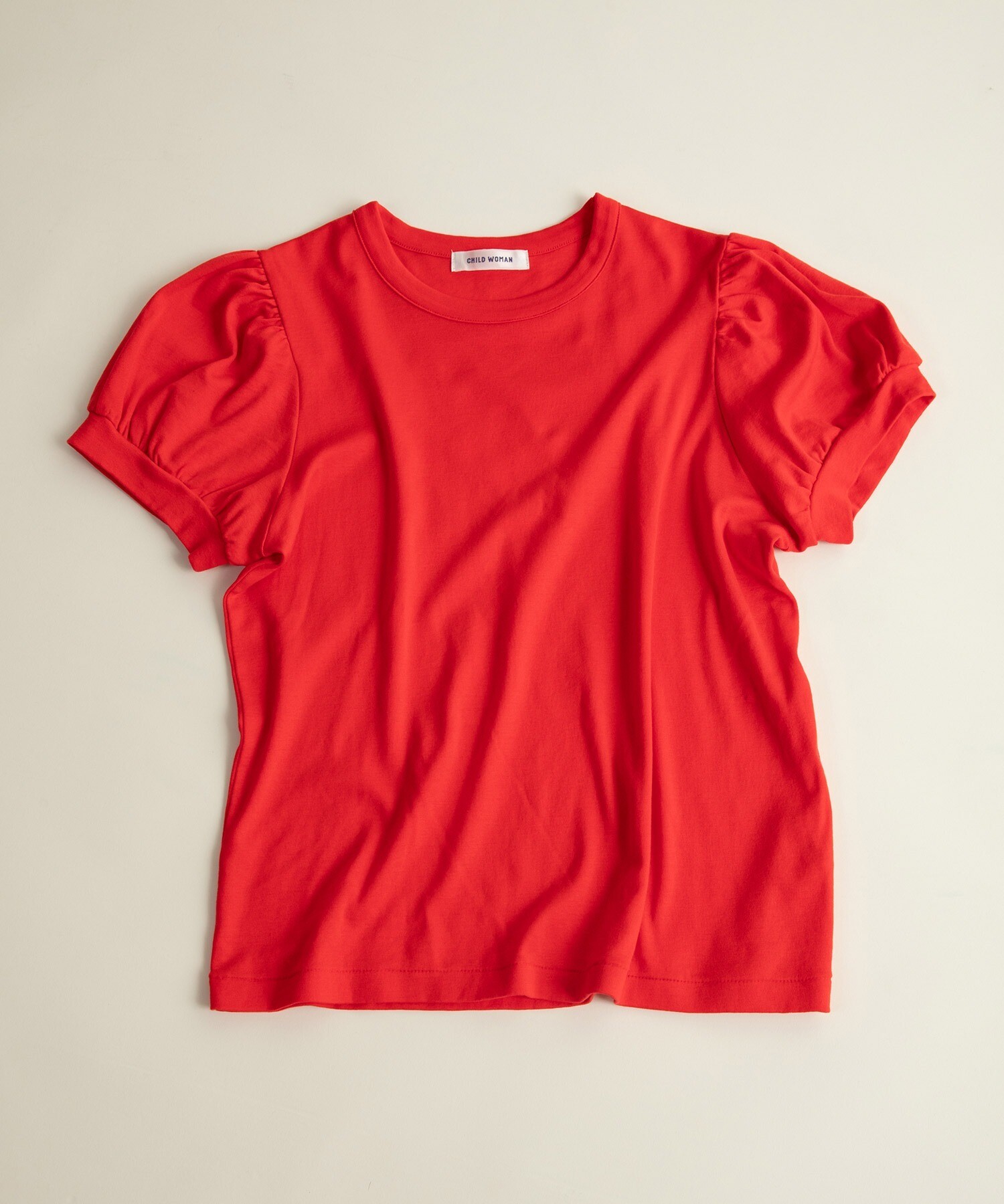 【新品】Dot＆Stripes CHILD WOMAN パフスリーブ Tシャツ 連シルフライス パフスリーブTシャツ