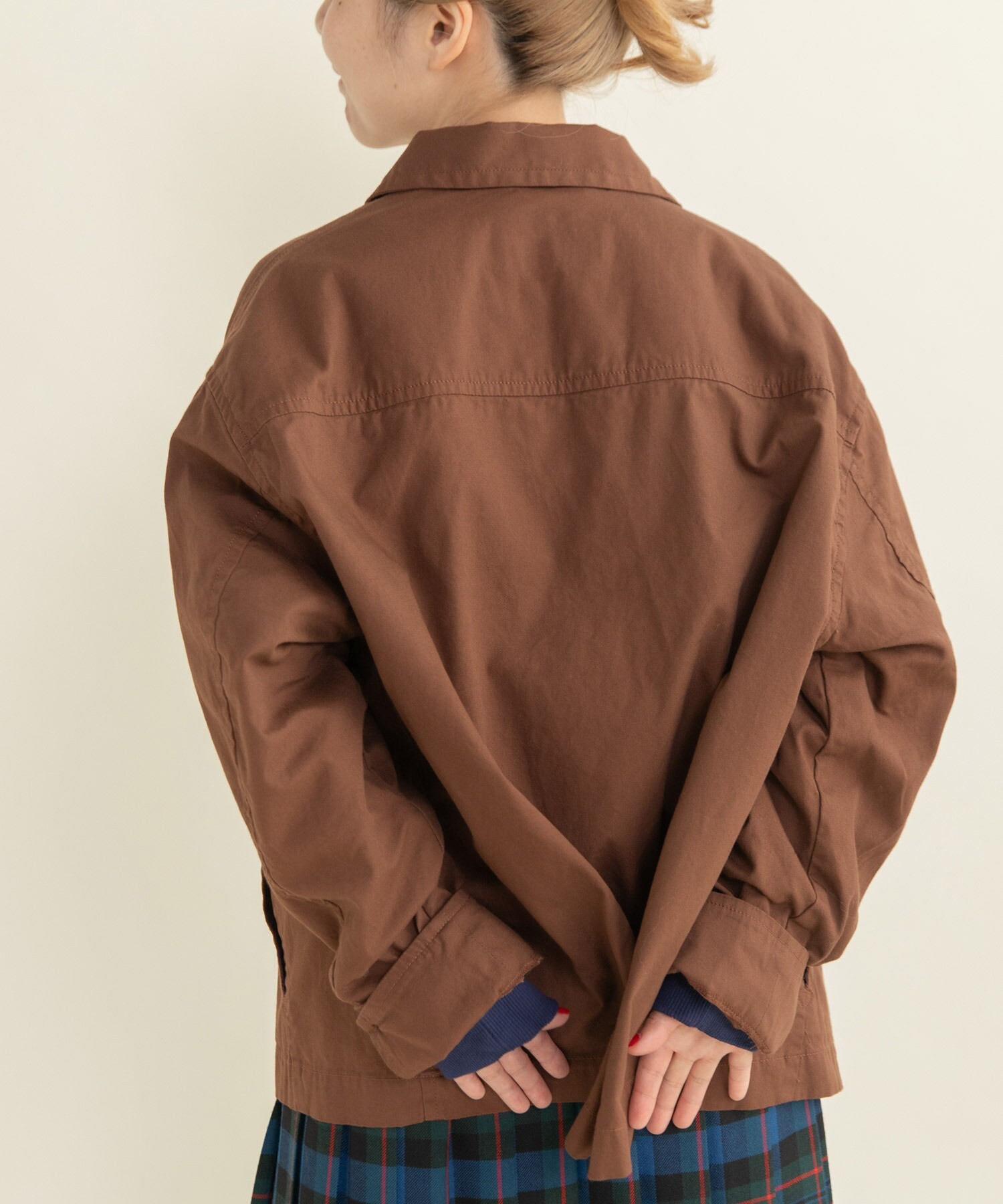 AMBIDEX Store ○オックス カバーオールジャケット(F チャ): CHILD WOMAN