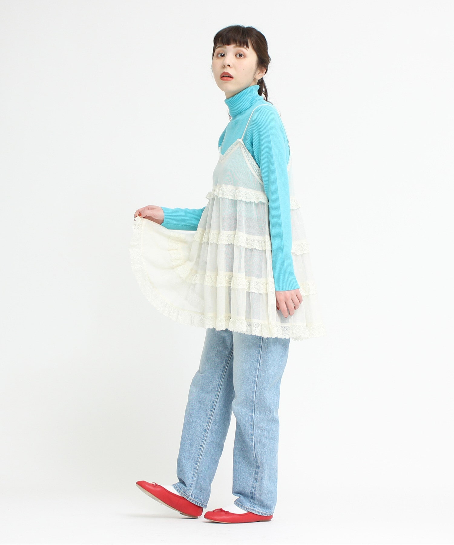 モデル 161cm
