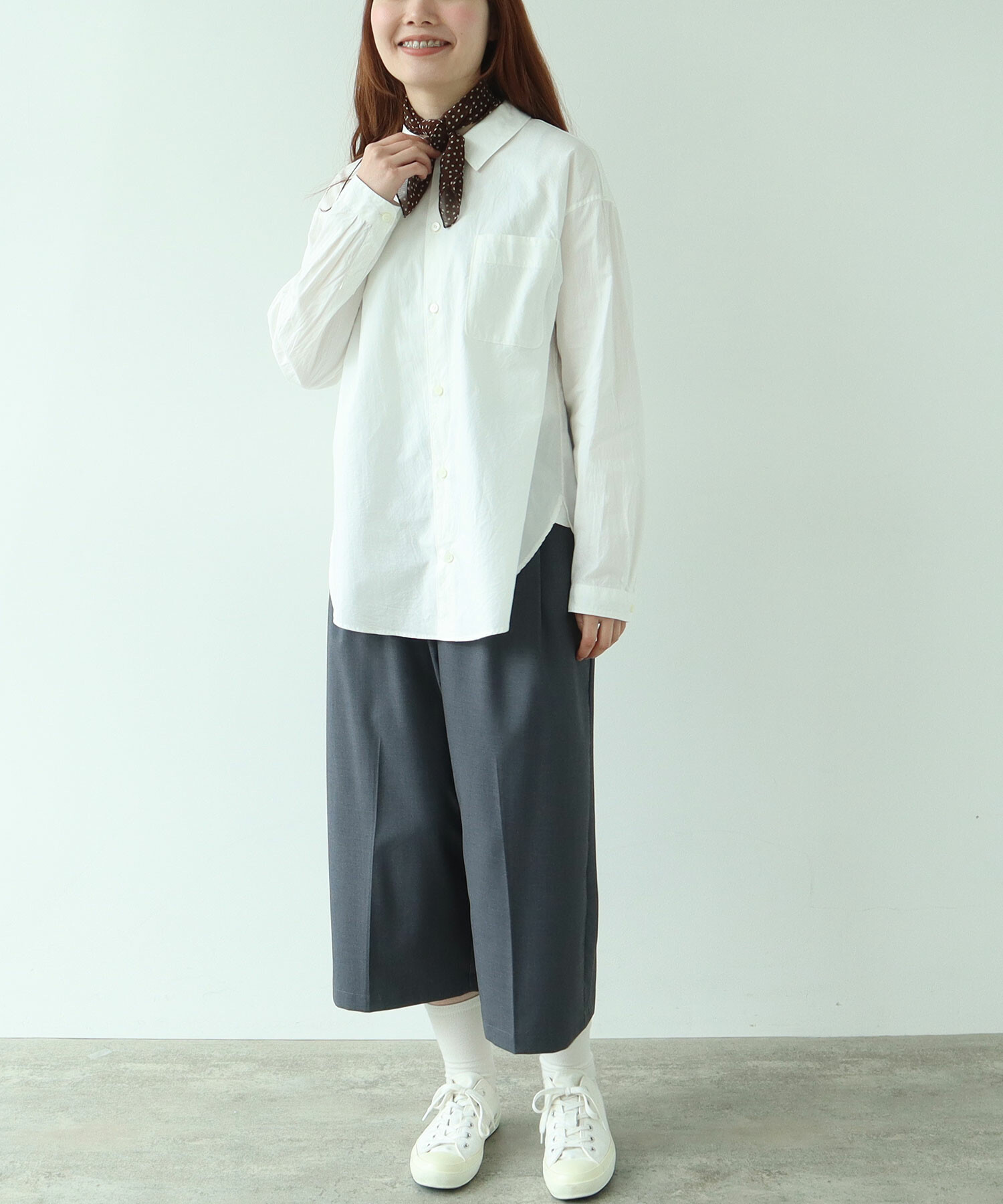 AMBIDEX Store 〇 オックスフォード basic シャツ(F ピンク