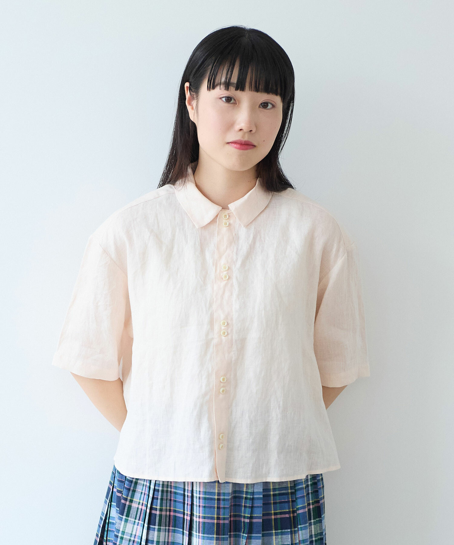 晴さん専用 一部店舗限定/接触冷感/洗える】ラミータンブラー フレンチスリーブ