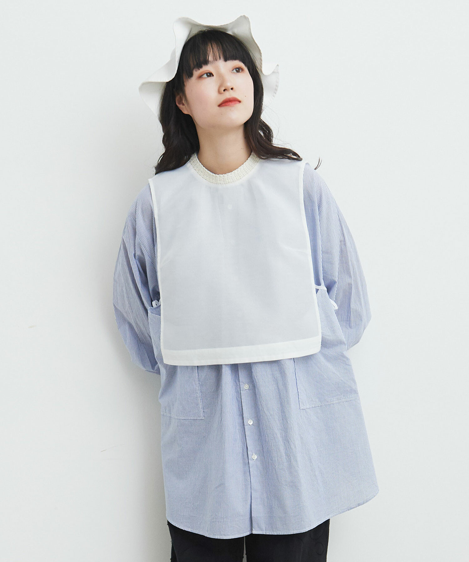信頼も厚い 編み立て Store AMBIDEX リブ savon de bulle クロ): ベスト(F ベスト/ジレ