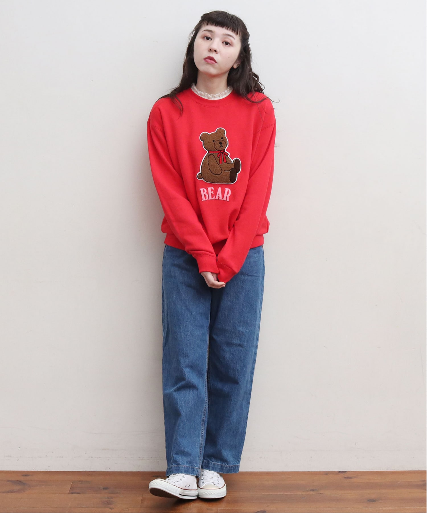 モデル 161cm size:SS