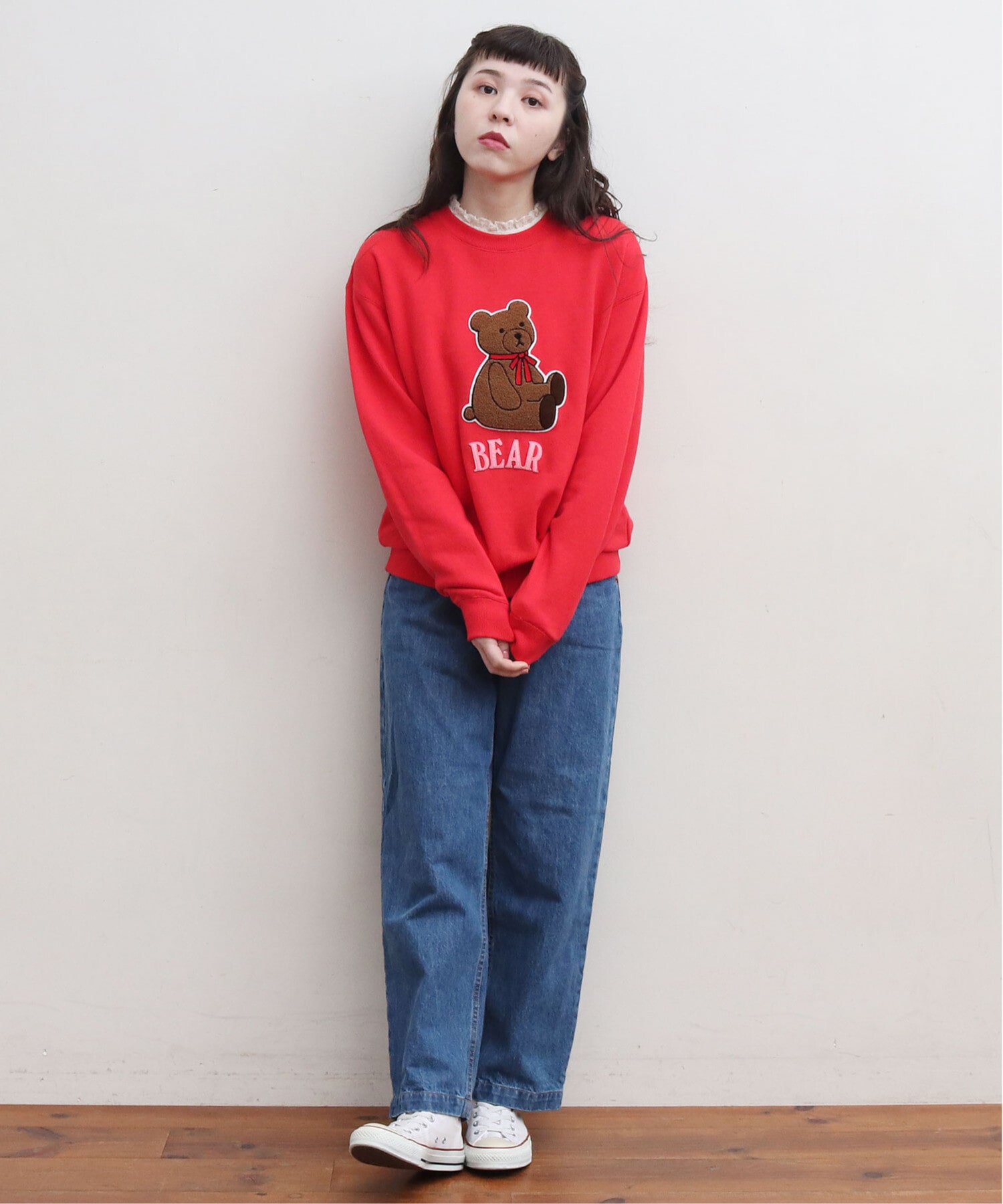 モデル 161cm size:SS