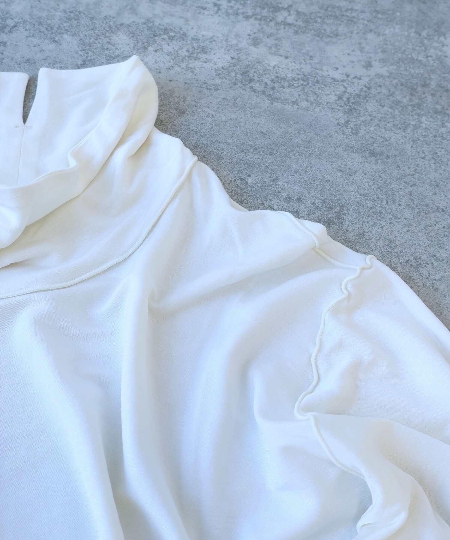 AMBIDEX Store モックロディback slit neck リバーシブルカットソー (F