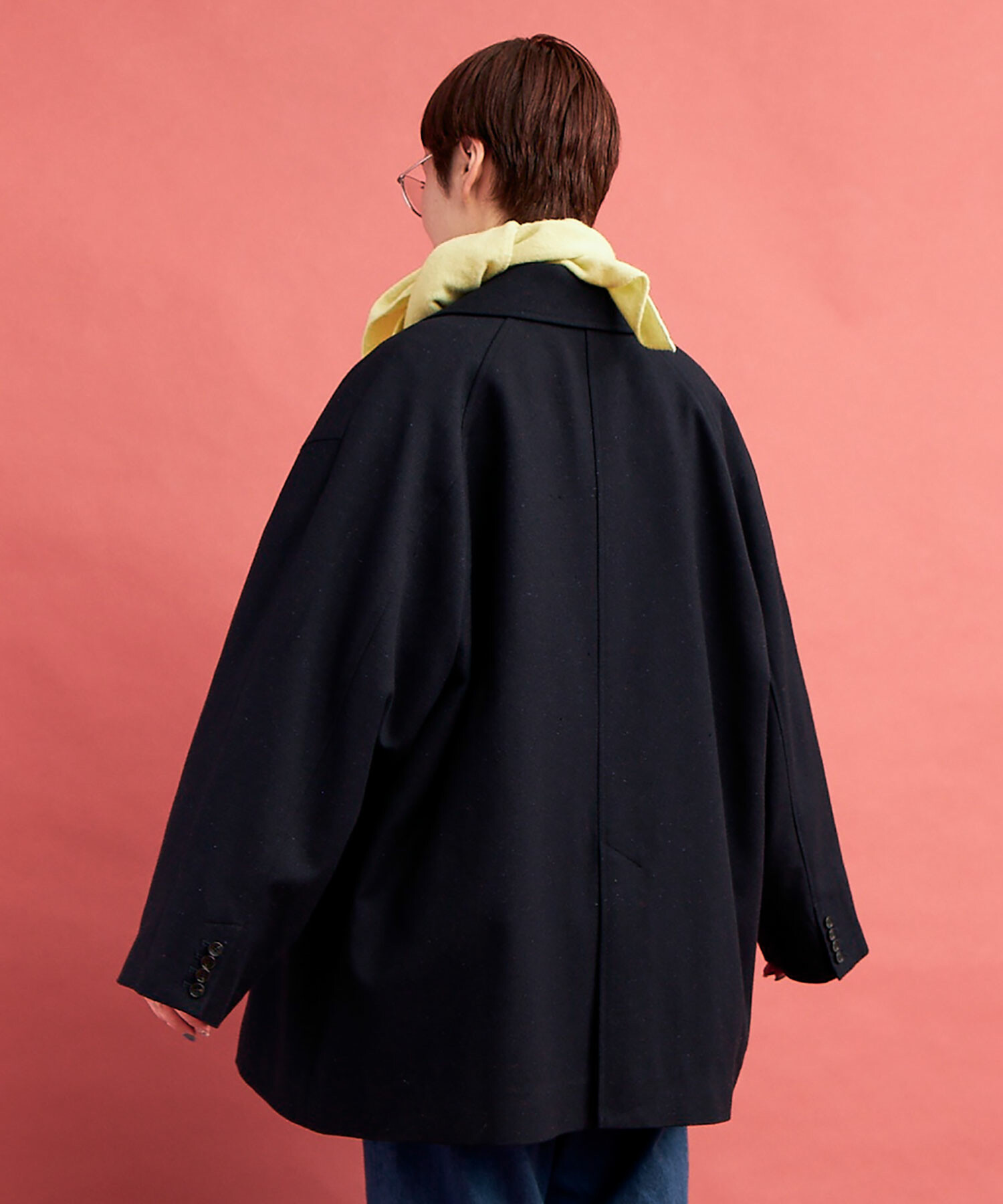 pepetiepie様 AMBIDEX Store 【予約販売】○POP TWEED PAPA W-ジャケット(F