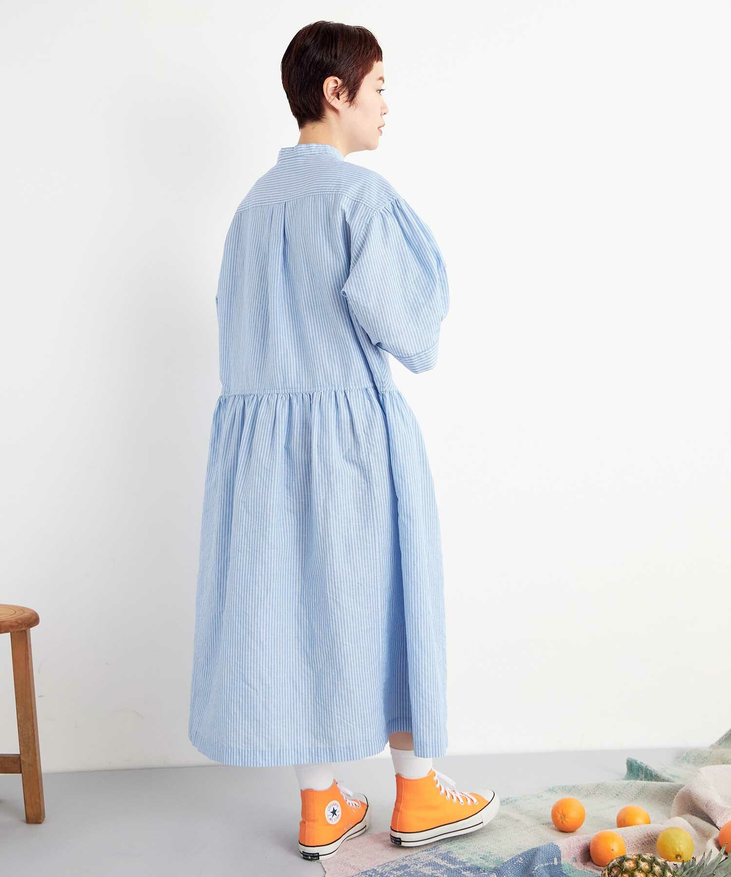 ★ドイツ発* *新作*Relaxed デニムシャツドレス★ KOBE LETTUCE ジャケット デニムシャツ レディース トップス 春