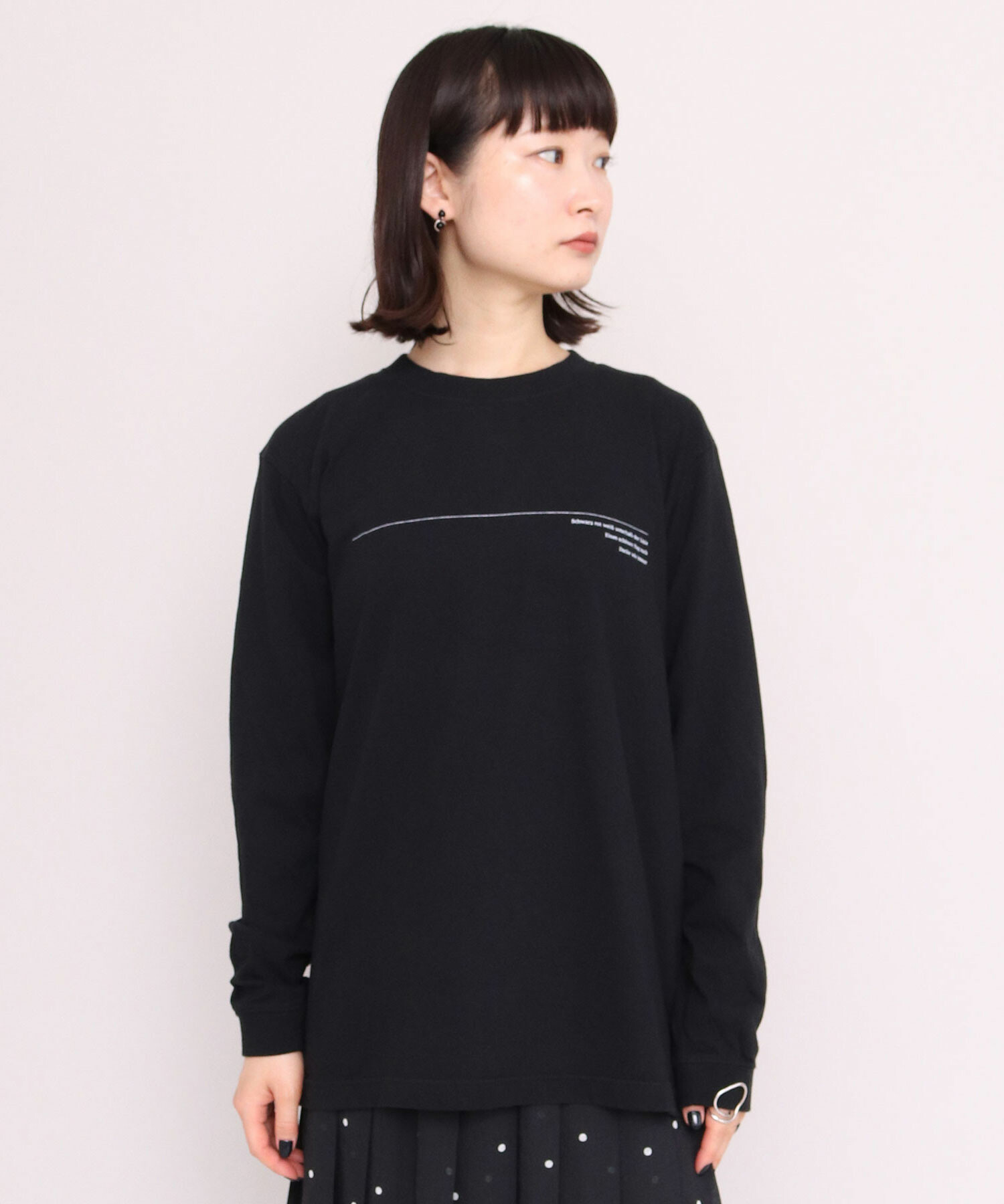 天竺ロンＴ 天竺長袖Tシャツ