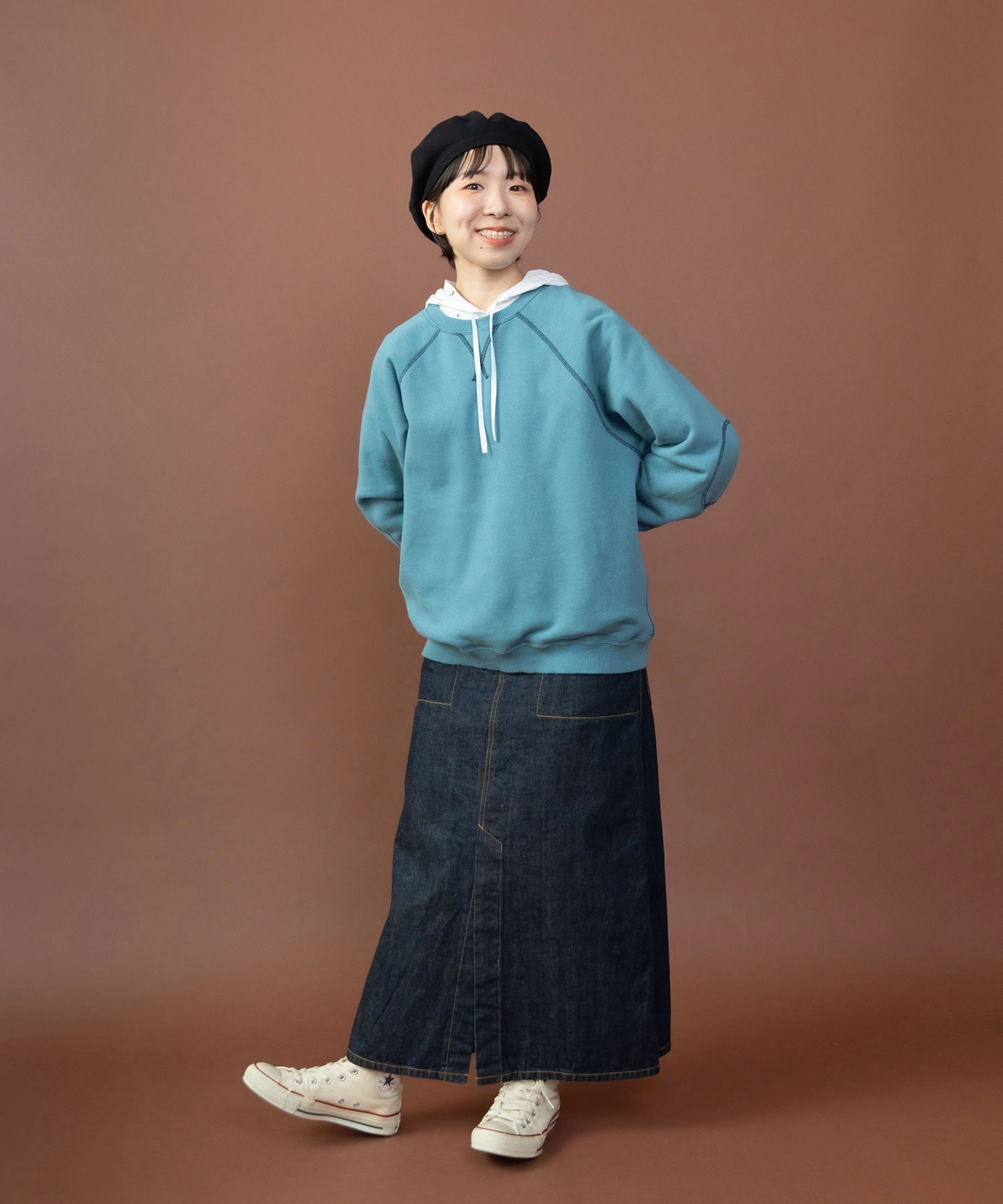 AMBIDEX Store ○リサイクルコットン裏毛スウェット(F キナリ): PAR ICI