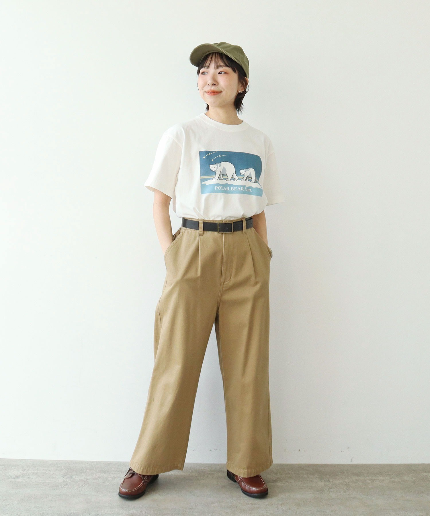 AMBIDEX Store 【予約販売】○【WEB限定】POLAR BEAR fam.Tシャツ(F