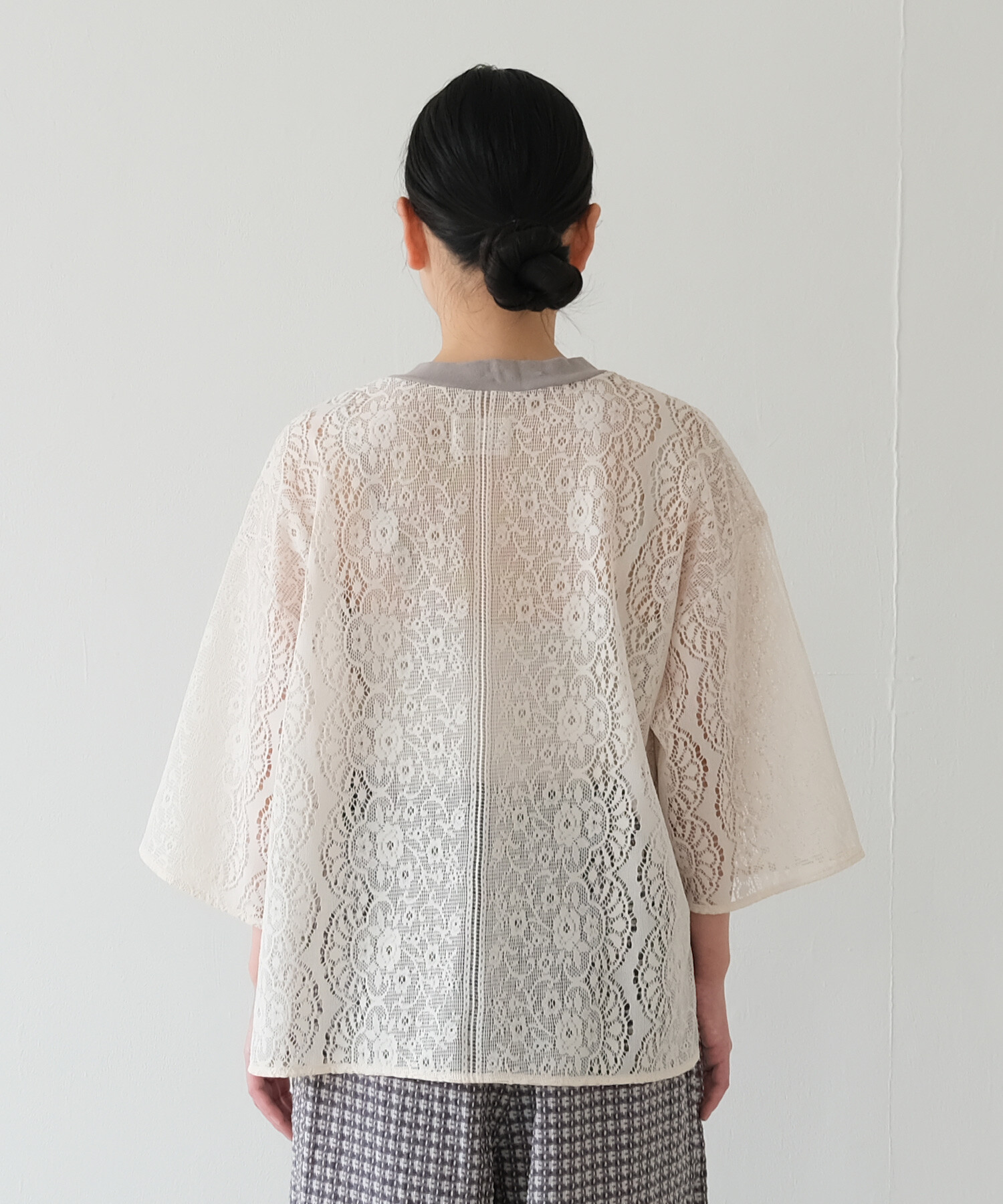 AMBIDEX Store 〇nostalgic lace short sleeve プルオーバー(F キナリ ...