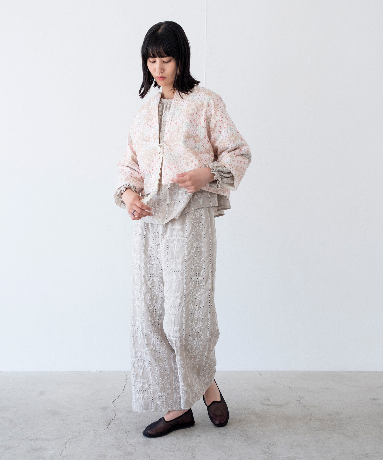 AMBIDEX Store 【予約販売】〇patchwork print quilting