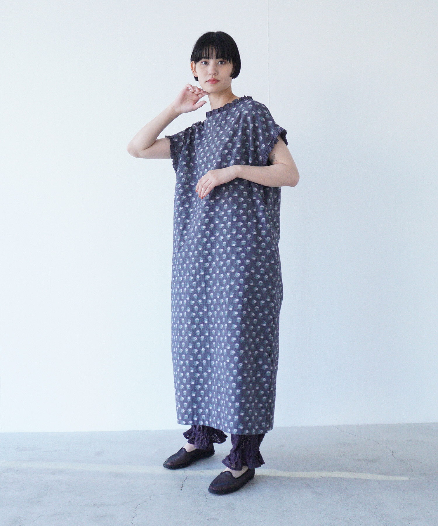 AMBIDEX Store △〇追憶の花 jacquard ワンピース(F
