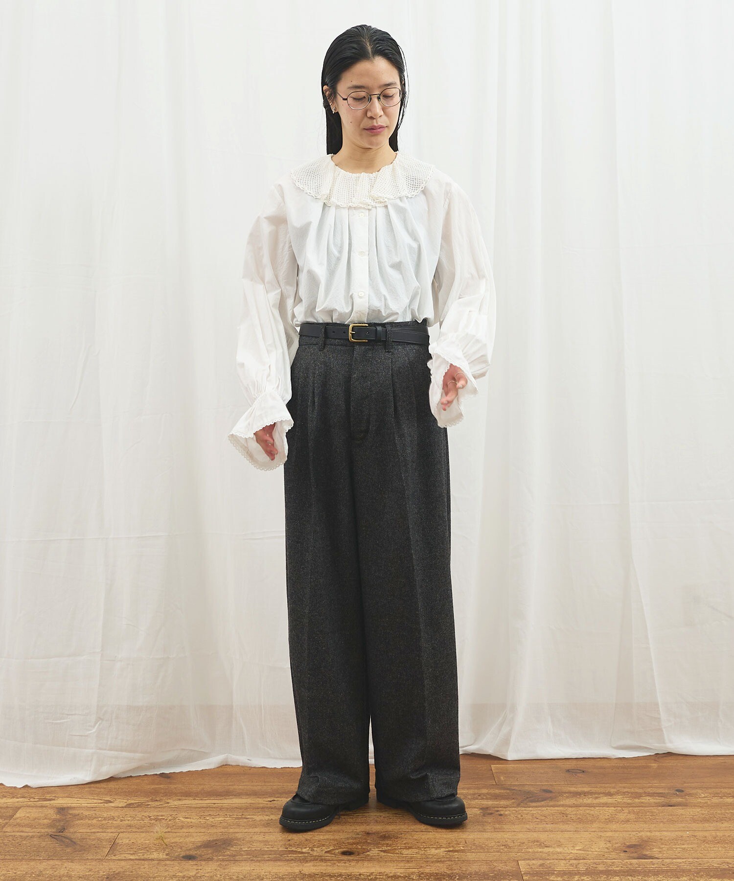 AMBIDEX Store 〇Kitty blouse(F シロ): l'atelier du savon