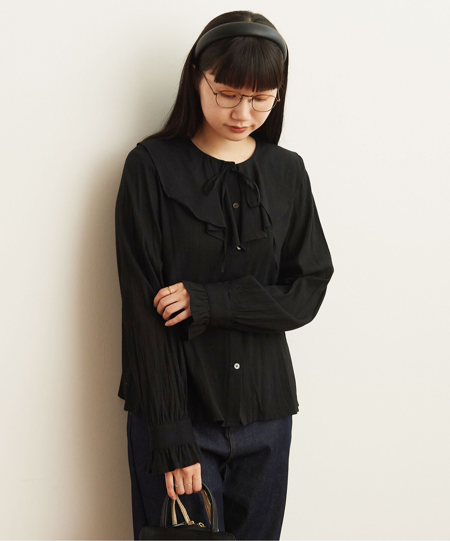 AMBIDEX Store ○Suoma blouse(F クロ): l'atelier du savon