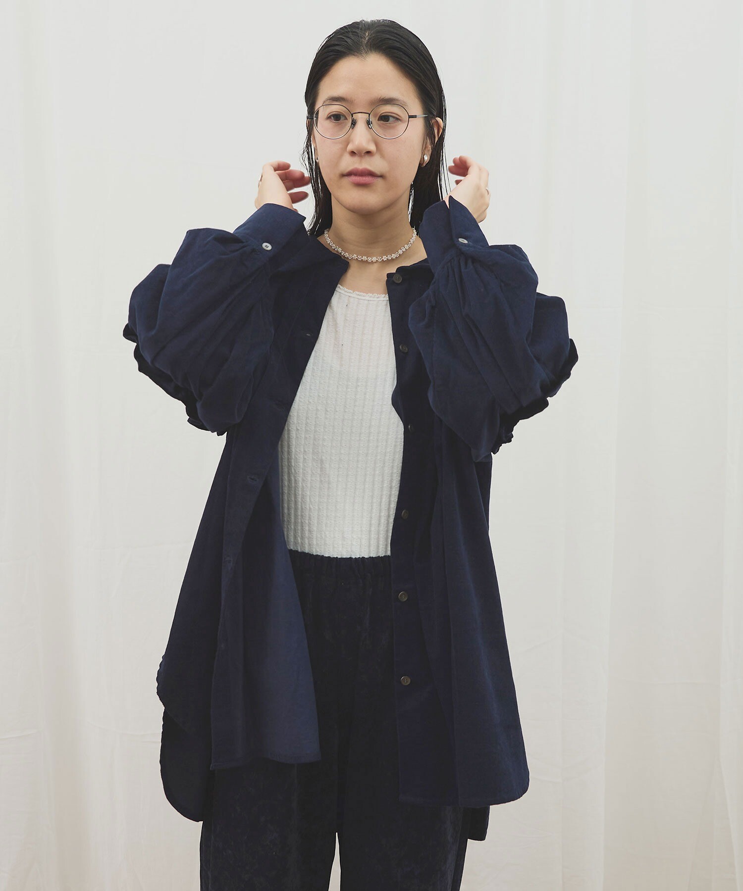 トップス fig London shirt corl blouse AMBIDEX Store 〇shirt corl blouse(F ピンク): l'atelier du savon