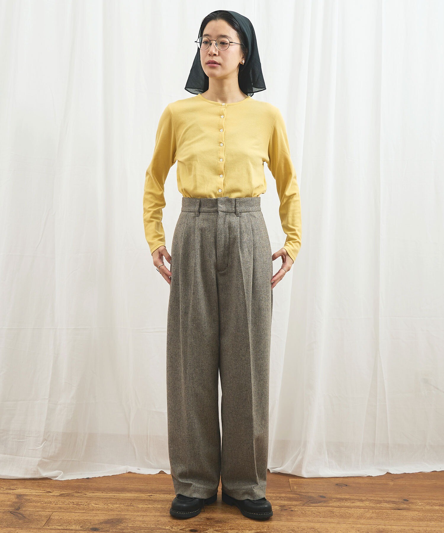 AMBIDEX Store 〇Hi-twist Milano cardigan(F イエロー): l'atelier du