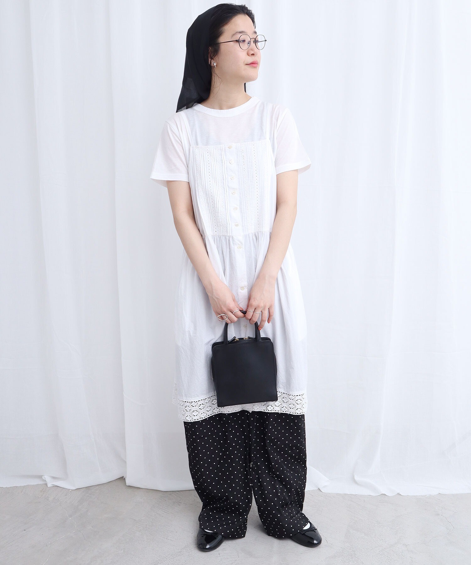 AMBIDEX Store 〇Betty mini dress(F シロ): l'atelier du savon